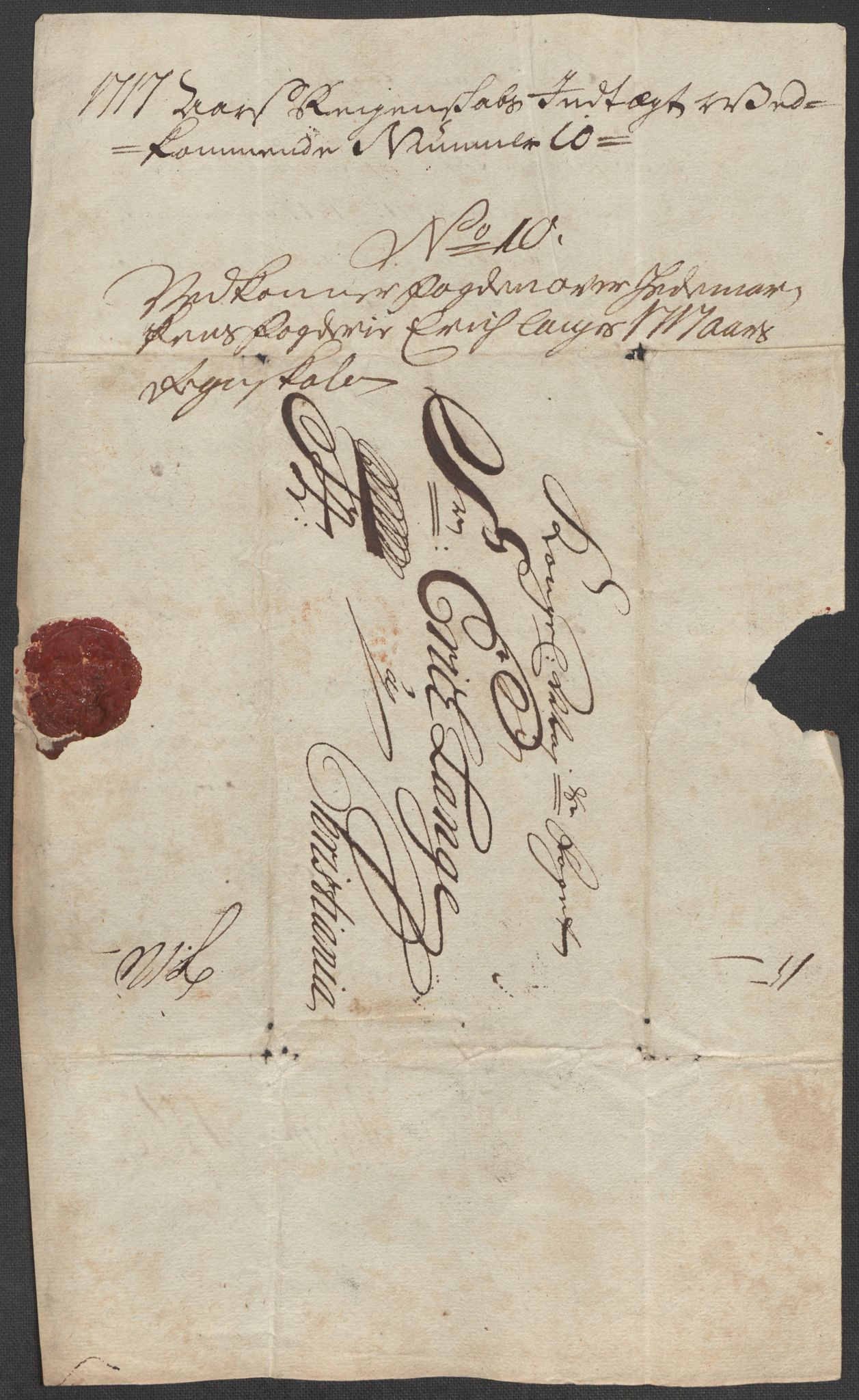 Rentekammeret inntil 1814, Reviderte regnskaper, Fogderegnskap, AV/RA-EA-4092/R16/L1056: Fogderegnskap Hedmark, 1717, p. 260