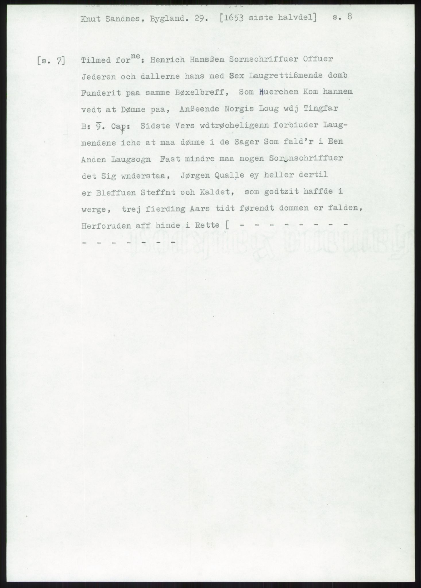 Samlinger til kildeutgivelse, Diplomavskriftsamlingen, AV/RA-EA-4053/H/Ha, p. 1927