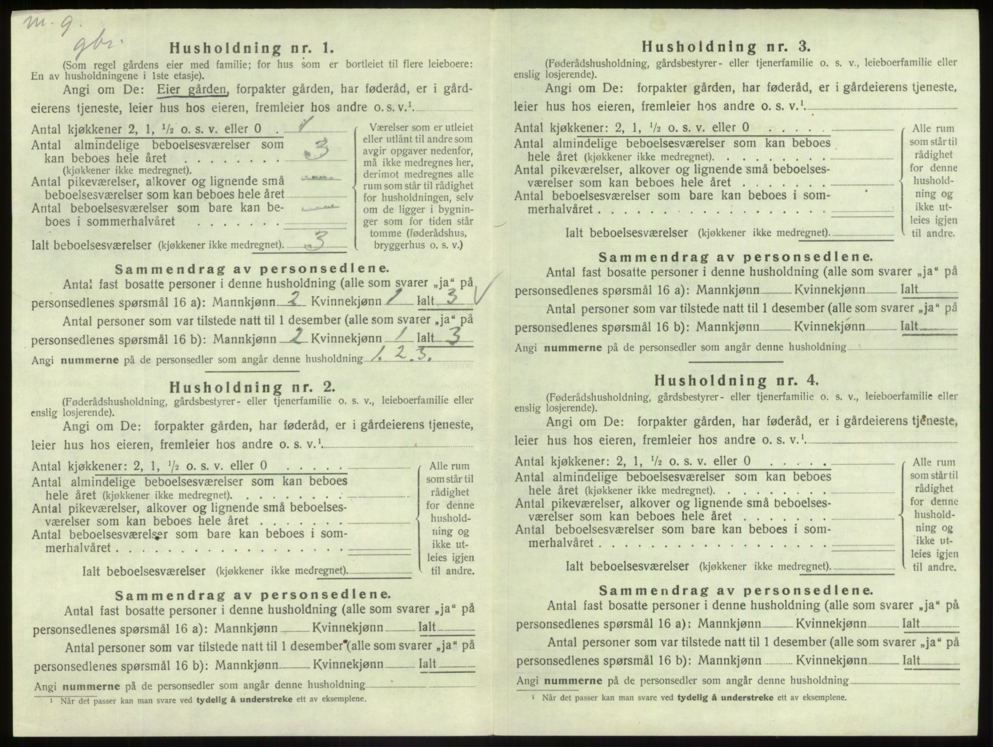 SAB, 1920 census for Askvoll, 1920, p. 368