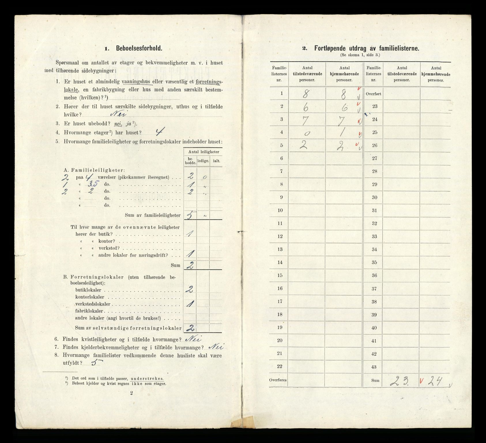 RA, 1910 census for Trondheim, 1910, p. 19562