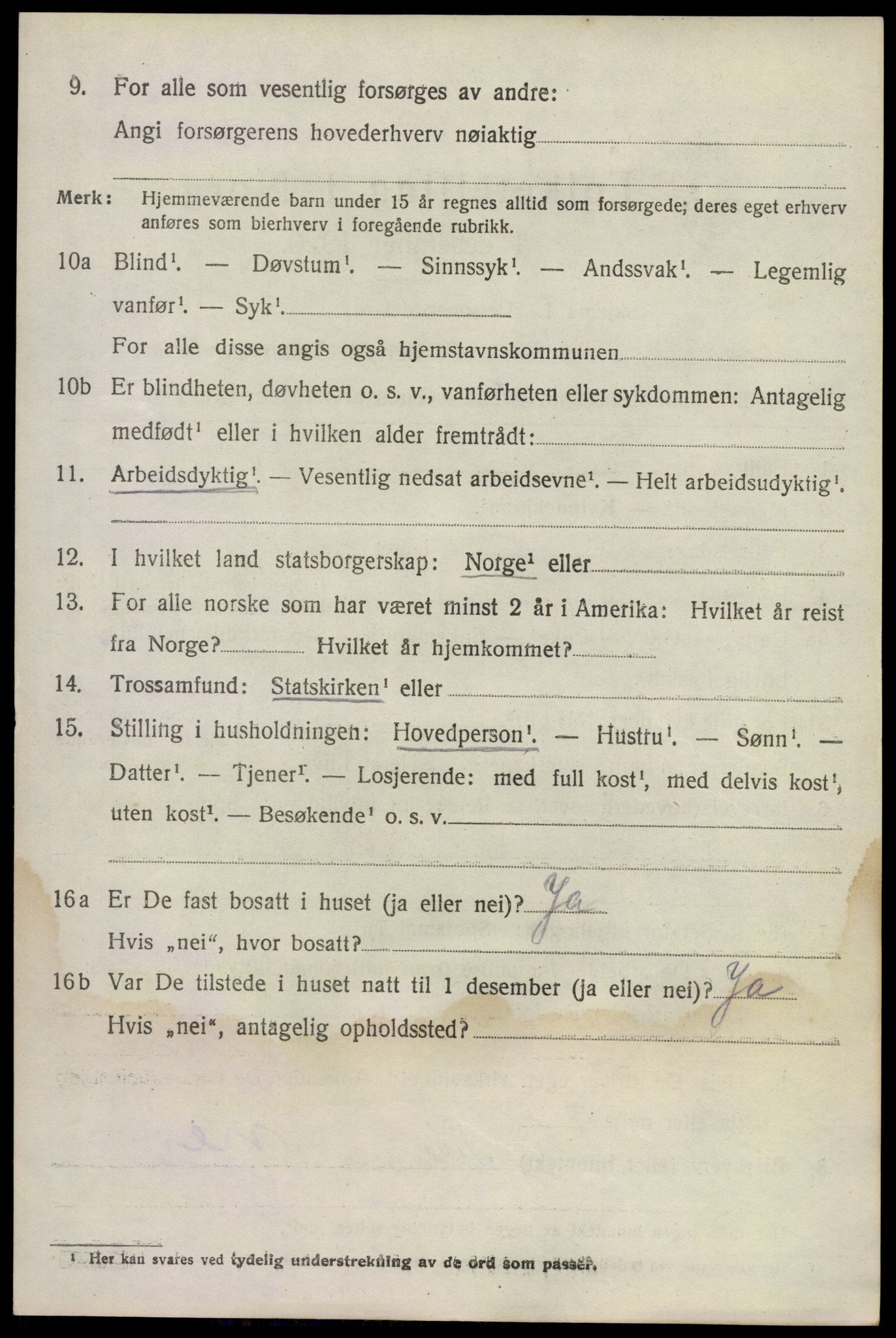 SAKO, 1920 census for Øvre Eiker, 1920, p. 21419