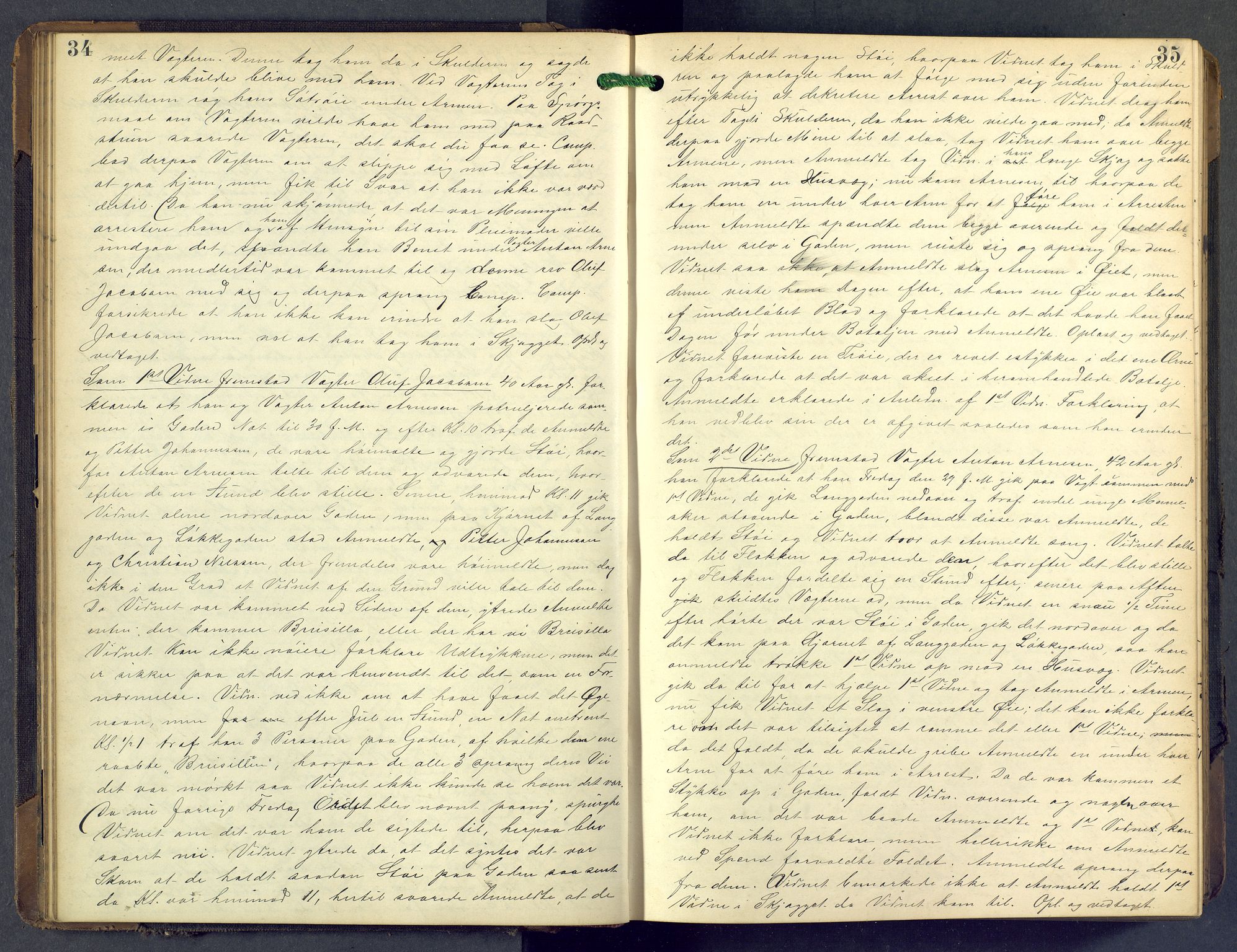 Nordre Jarlsberg sorenskriveri, AV/SAKO-A-80/F/Fb/Fba/L0028: Ekstrarettsprotokoll, 1891-1897, p. 34-35