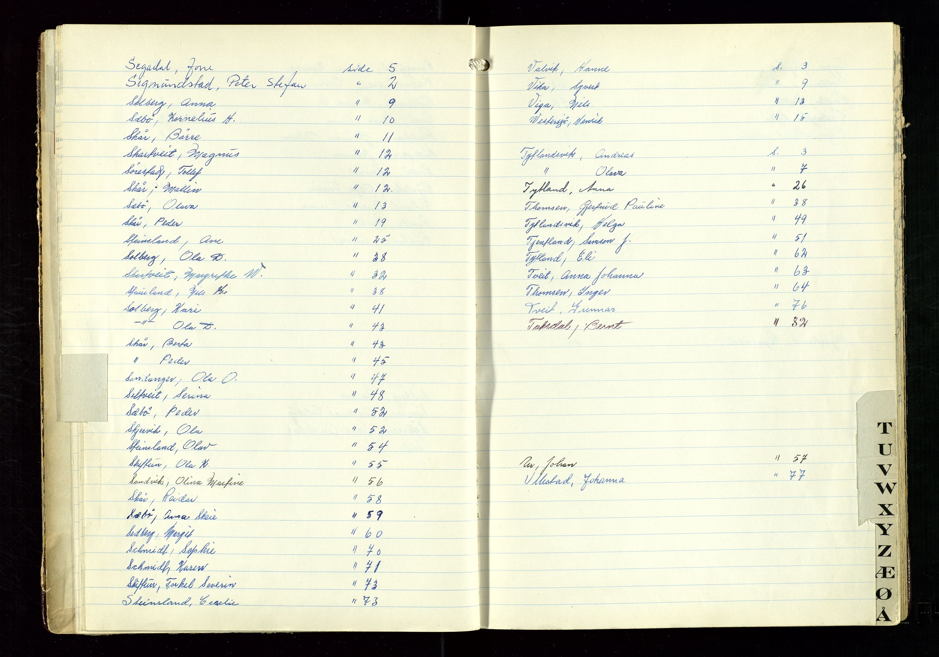 Hjelmeland lensmannskontor, AV/SAST-A-100439/Ggb/L0006: "Dødsfallprotokoll", 1962-1969