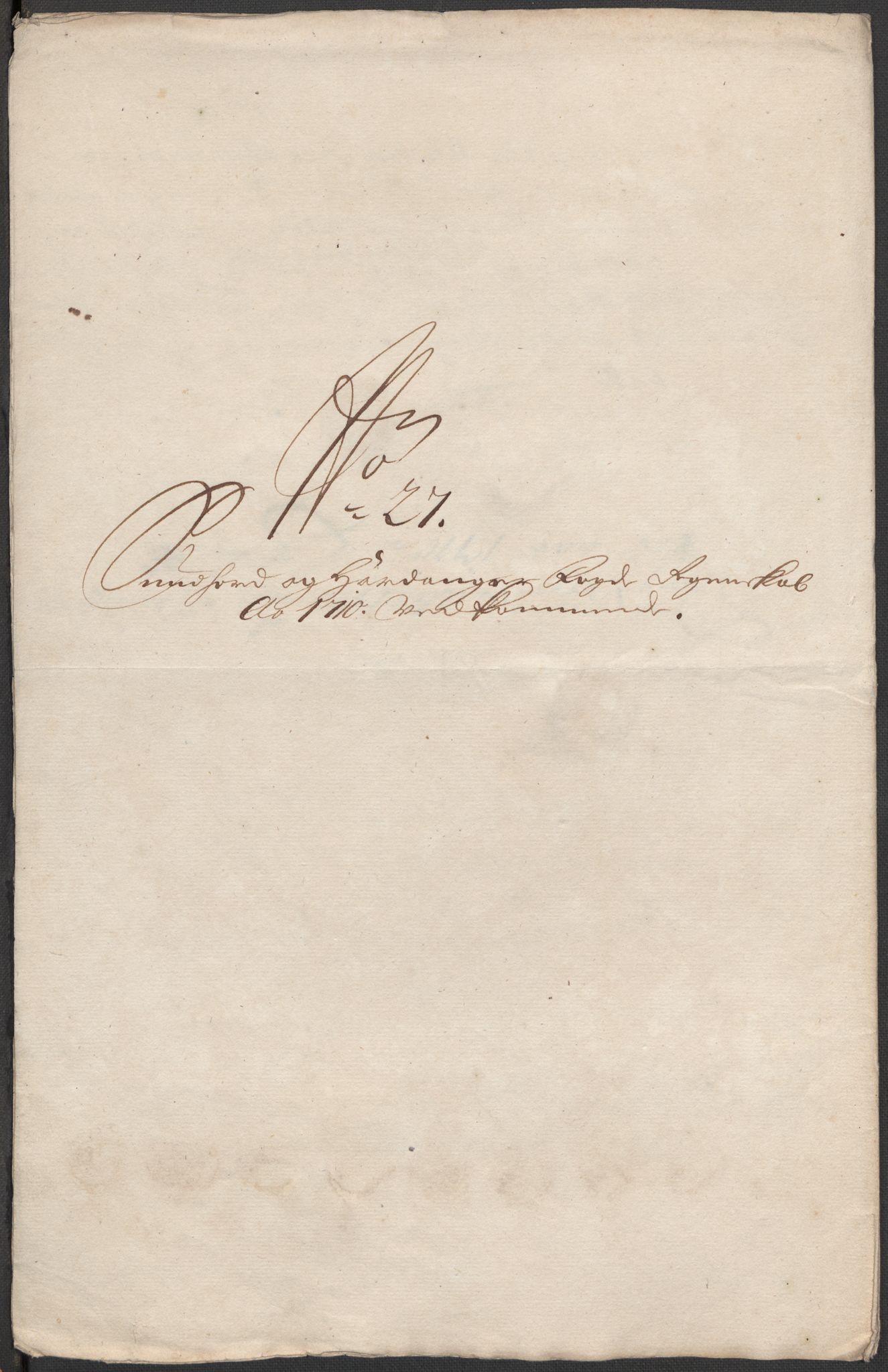 Rentekammeret inntil 1814, Reviderte regnskaper, Fogderegnskap, RA/EA-4092/R48/L2986: Fogderegnskap Sunnhordland og Hardanger, 1709-1710, p. 543