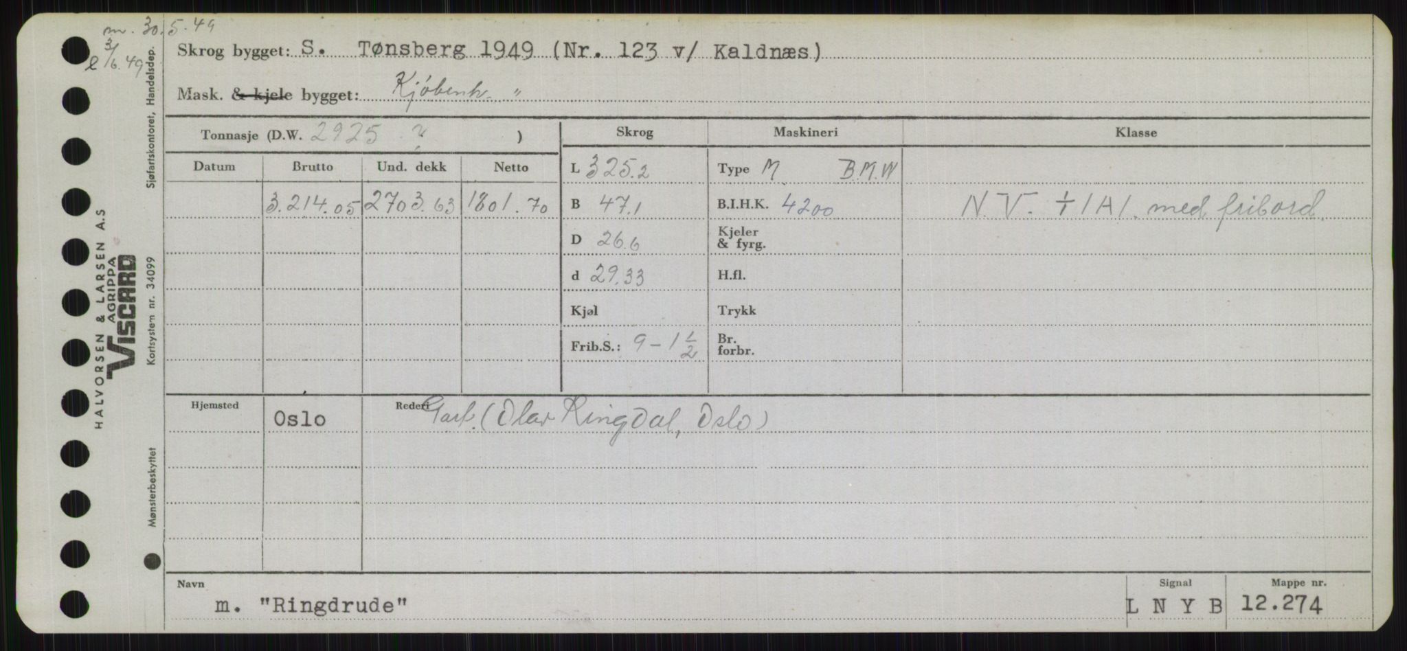 Sjøfartsdirektoratet med forløpere, Skipsmålingen, AV/RA-S-1627/H/Hb/L0004: Fartøy, O-S, p. 215
