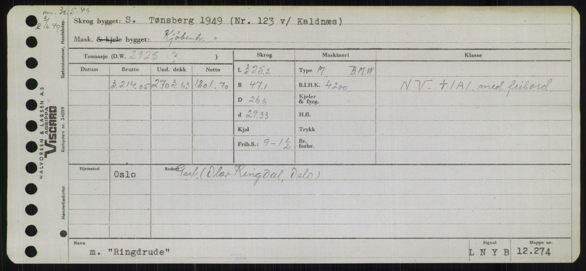 Sjøfartsdirektoratet med forløpere, Skipsmålingen, RA/S-1627/H/Hb/L0004: Fartøy, O-S, p. 215