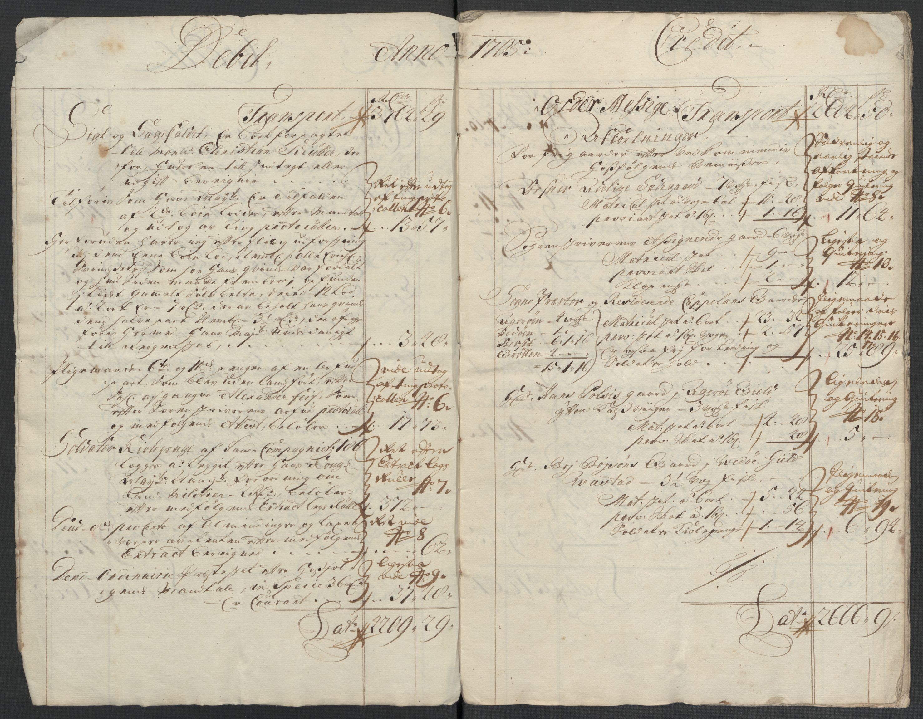 Rentekammeret inntil 1814, Reviderte regnskaper, Fogderegnskap, RA/EA-4092/R55/L3656: Fogderegnskap Romsdal, 1703-1705, p. 352