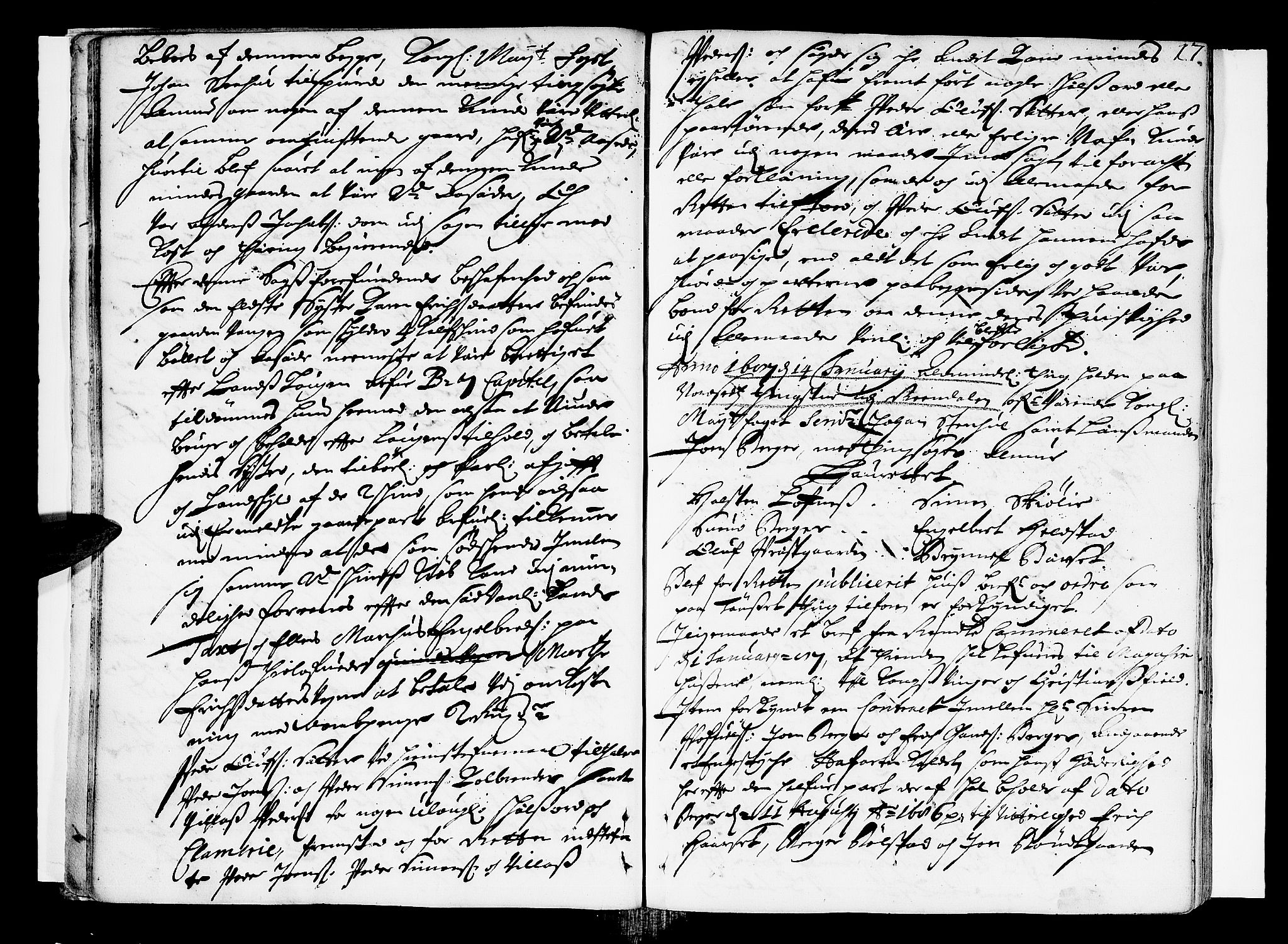 Solør og Østerdalen sorenskriveri, AV/SAH-TING-024/G/Gb/L0026: Tingbok, 1686-1687, p. 16b-17a