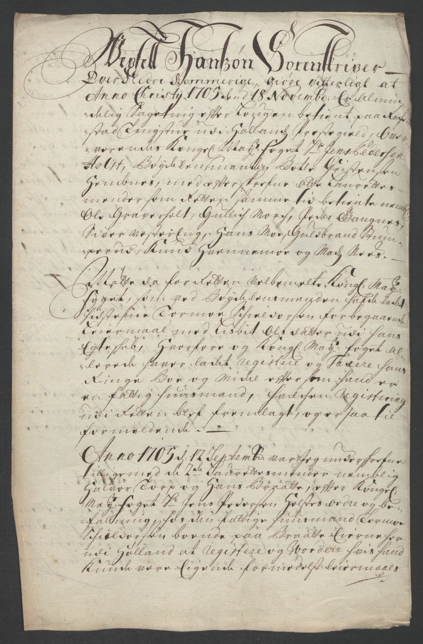 Rentekammeret inntil 1814, Reviderte regnskaper, Fogderegnskap, RA/EA-4092/R11/L0589: Fogderegnskap Nedre Romerike, 1705, p. 28