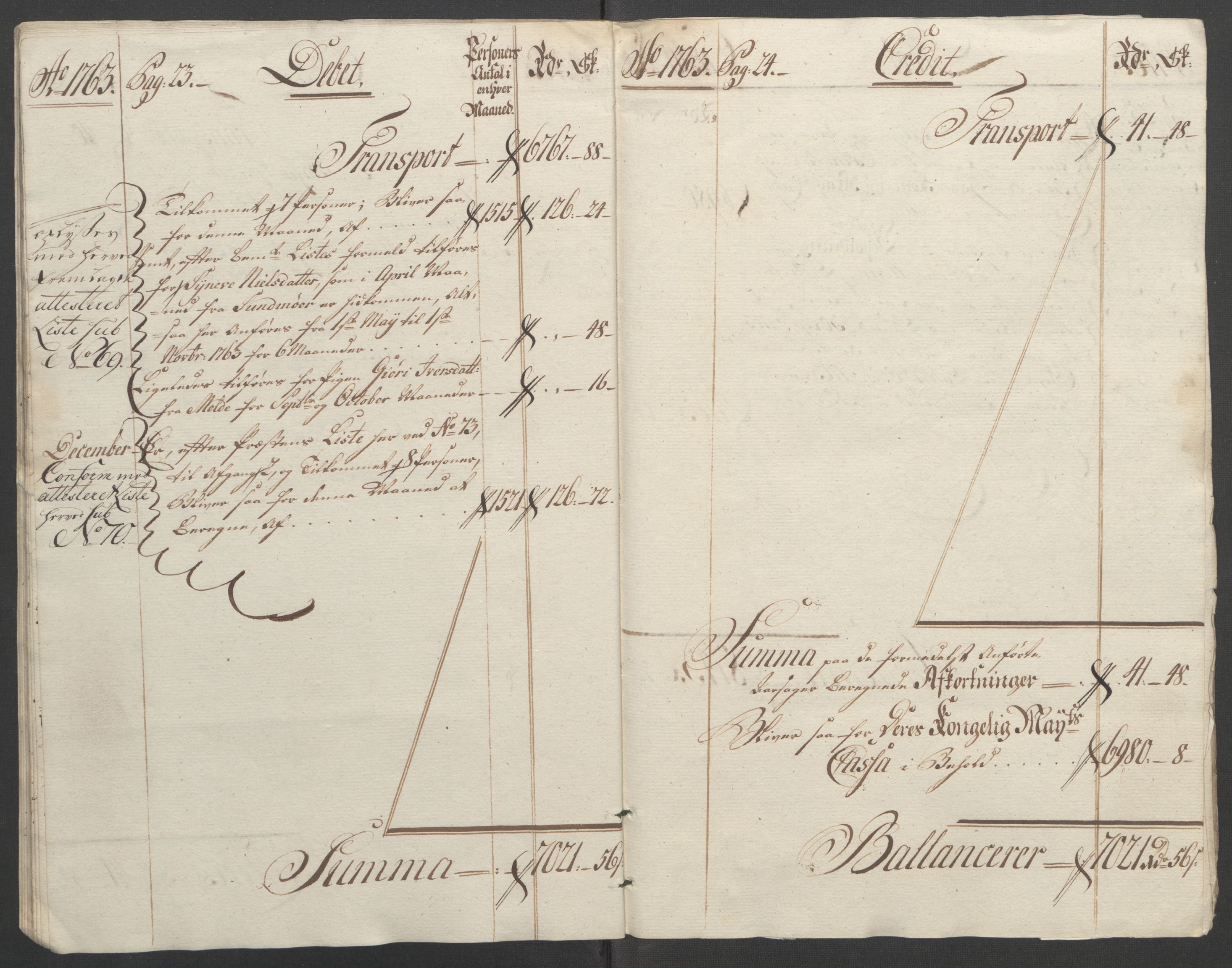 Rentekammeret inntil 1814, Reviderte regnskaper, Fogderegnskap, AV/RA-EA-4092/R55/L3730: Ekstraskatten Romsdal, 1762-1763, p. 352