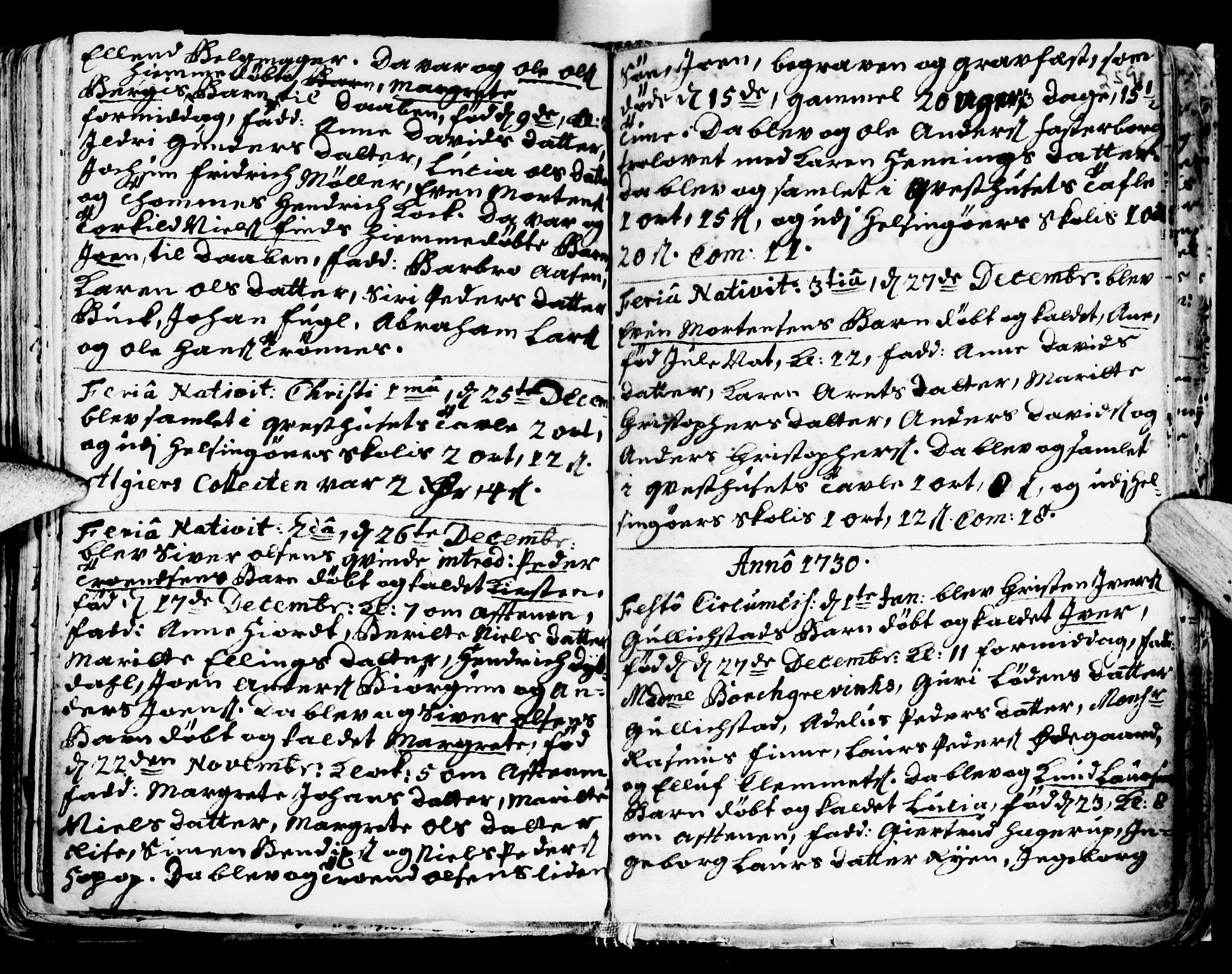Ministerialprotokoller, klokkerbøker og fødselsregistre - Sør-Trøndelag, SAT/A-1456/681/L0924: Parish register (official) no. 681A02, 1720-1731, p. 258-259