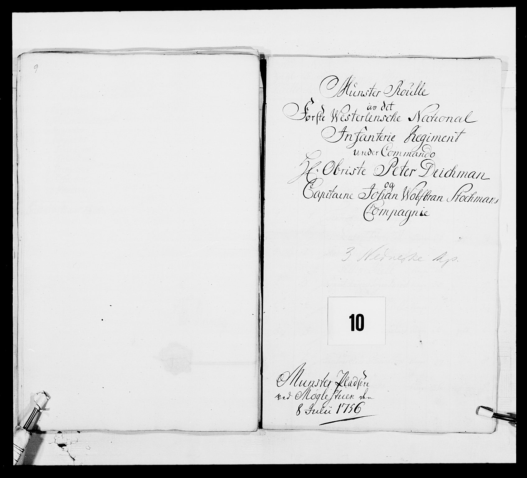 Kommanderende general (KG I) med Det norske krigsdirektorium, RA/EA-5419/E/Ea/L0522b: 1. Vesterlenske regiment, 1756-1767, p. 67