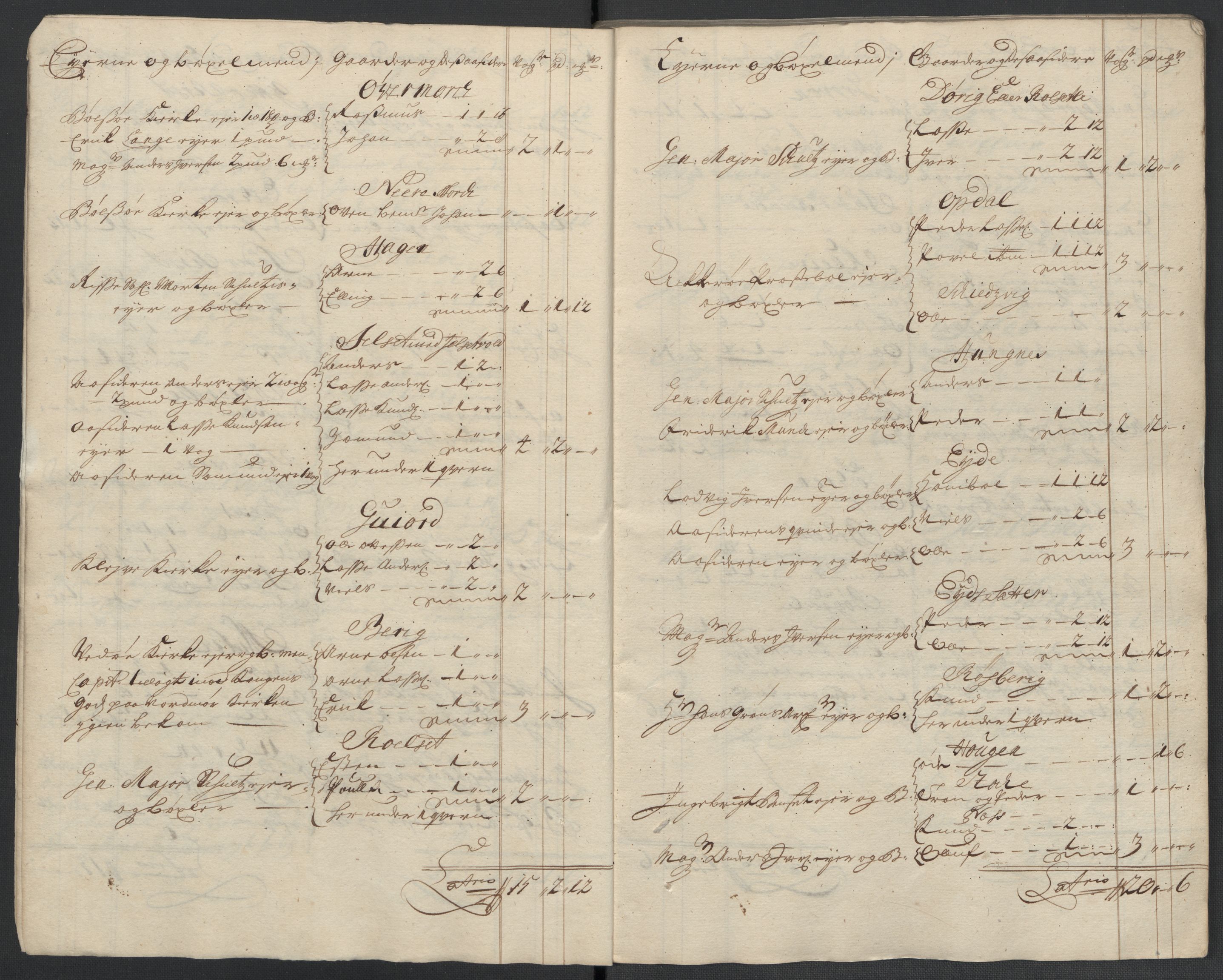 Rentekammeret inntil 1814, Reviderte regnskaper, Fogderegnskap, RA/EA-4092/R55/L3659: Fogderegnskap Romsdal, 1709-1710, p. 281