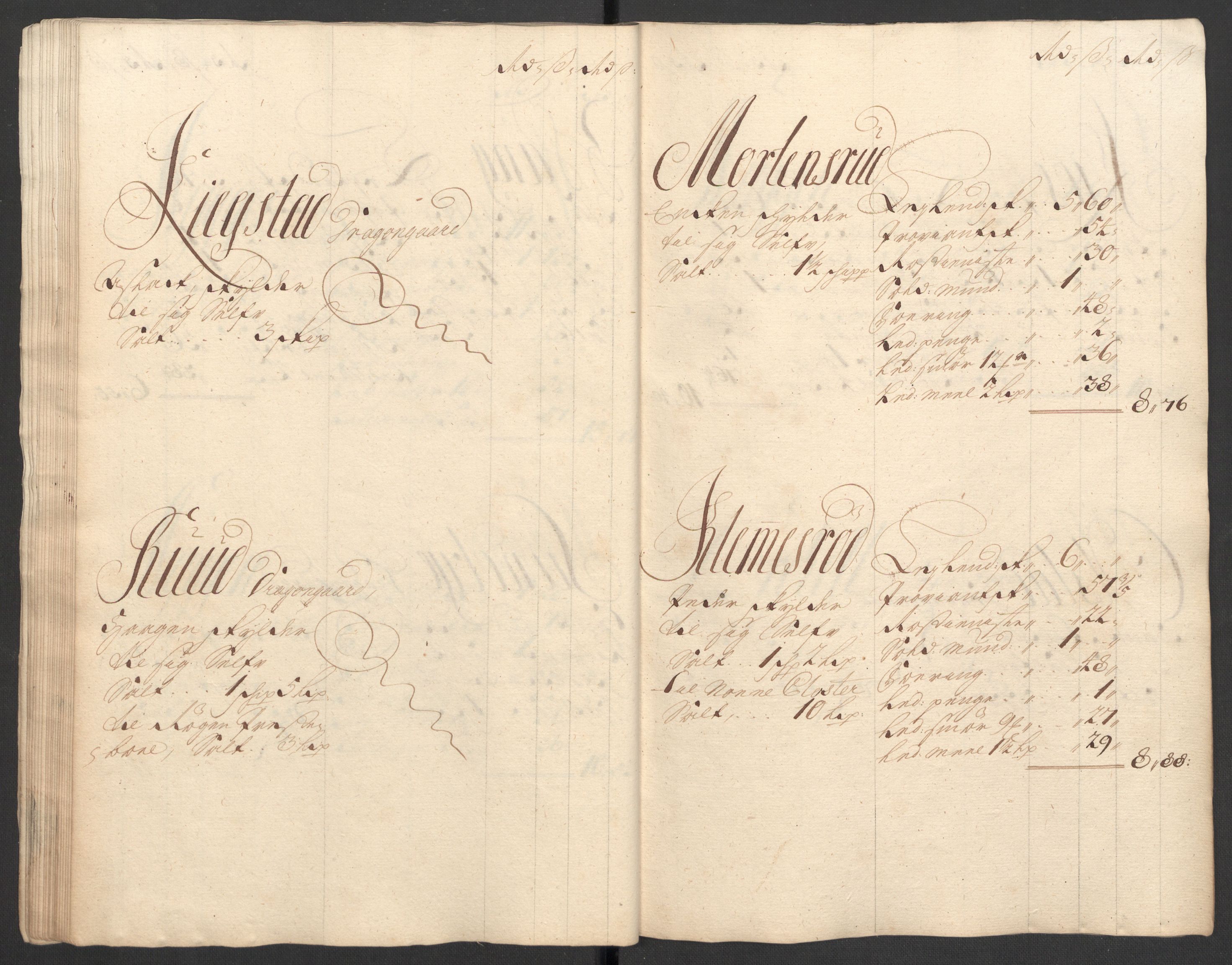 Rentekammeret inntil 1814, Reviderte regnskaper, Fogderegnskap, RA/EA-4092/R31/L1702: Fogderegnskap Hurum, Røyken, Eiker, Lier og Buskerud, 1708, p. 43