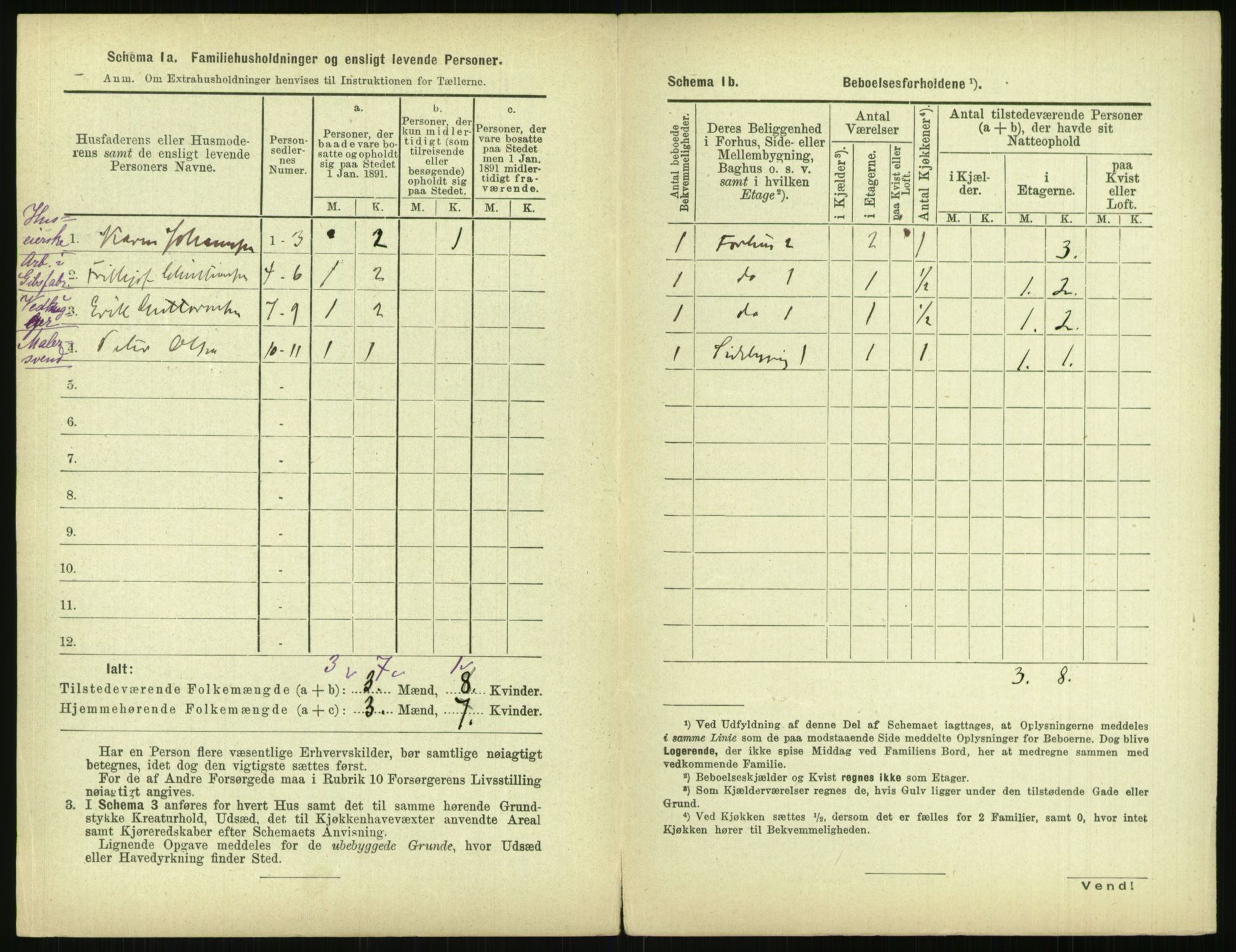 RA, 1891 census for 0301 Kristiania, 1891, p. 143771