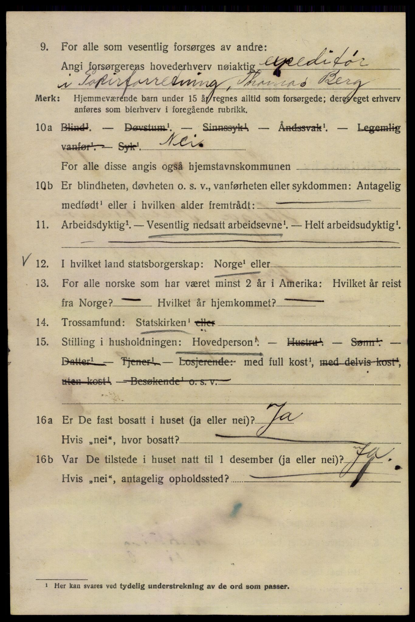 SAO, 1920 census for Kristiania, 1920, p. 453218