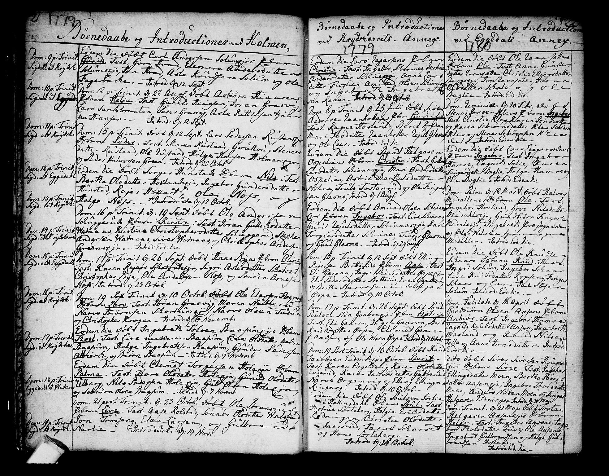 Sigdal kirkebøker, AV/SAKO-A-245/F/Fa/L0002: Parish register (official) no. I 2, 1778-1792, p. 21-22