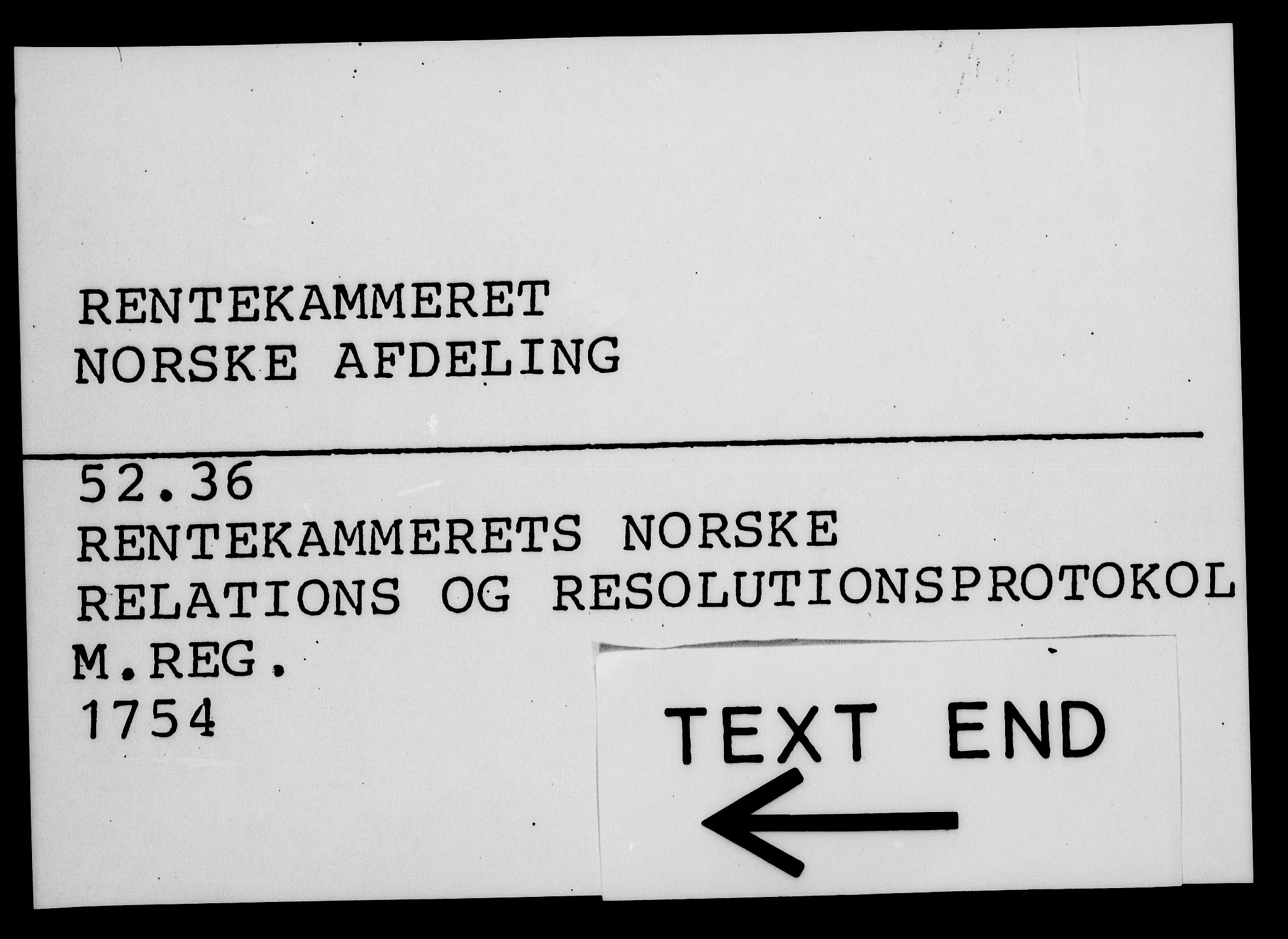 Rentekammeret, Kammerkanselliet, AV/RA-EA-3111/G/Gf/Gfa/L0036: Norsk relasjons- og resolusjonsprotokoll (merket RK 52.36), 1754, p. 780