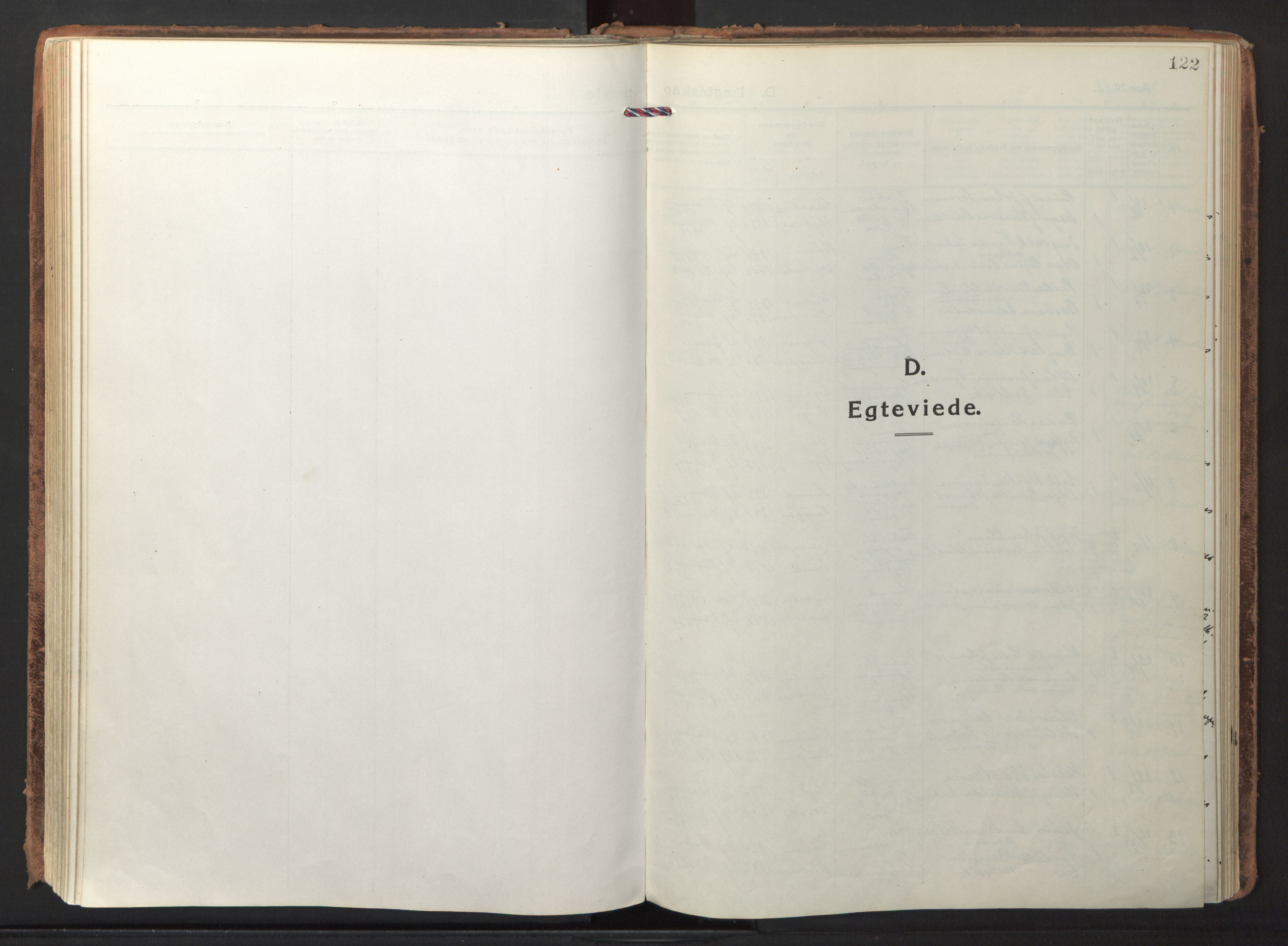 Ministerialprotokoller, klokkerbøker og fødselsregistre - Nordland, AV/SAT-A-1459/892/L1323: Parish register (official) no. 892A04, 1917-1934, p. 122