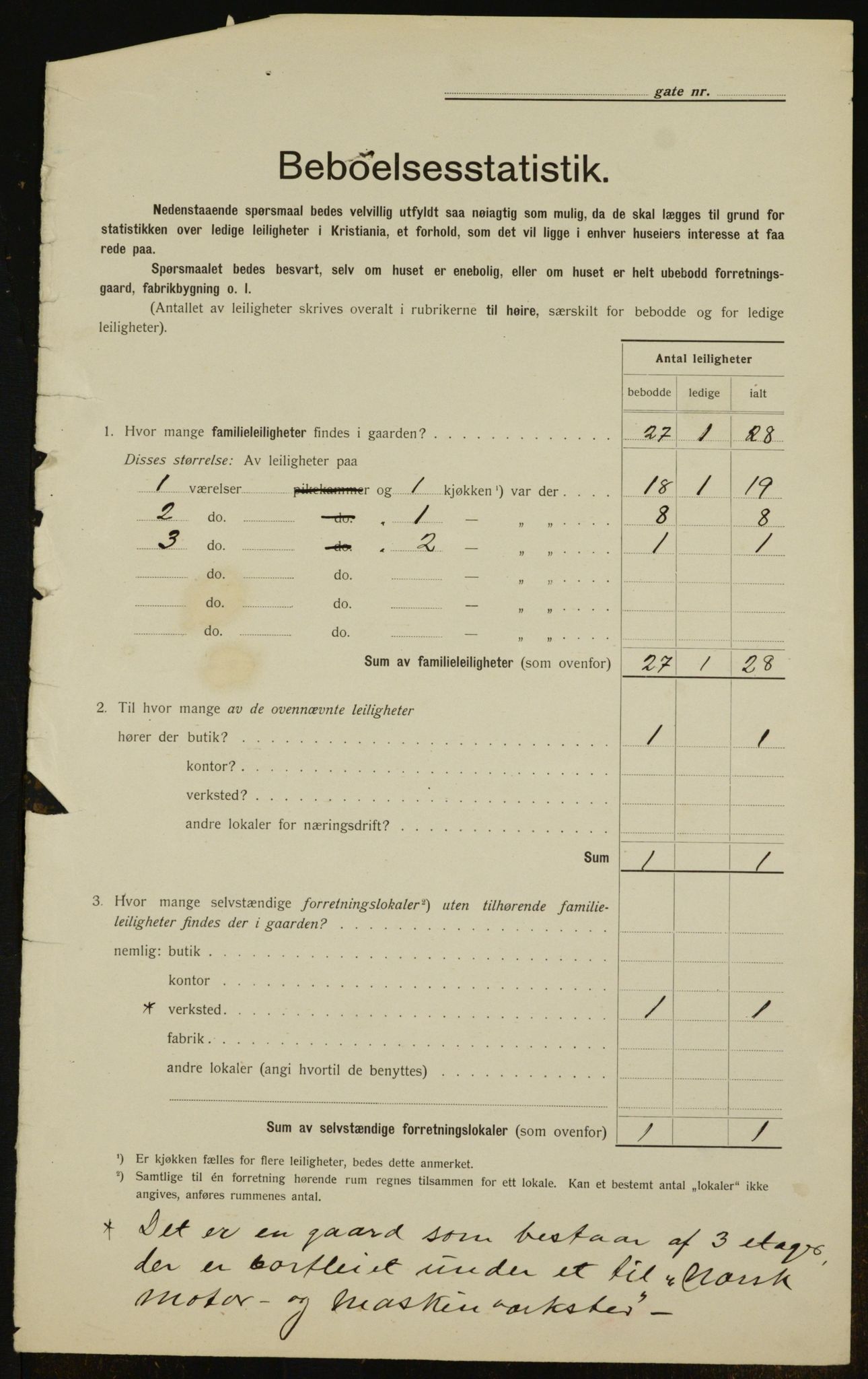 OBA, Municipal Census 1912 for Kristiania, 1912, p. 43528