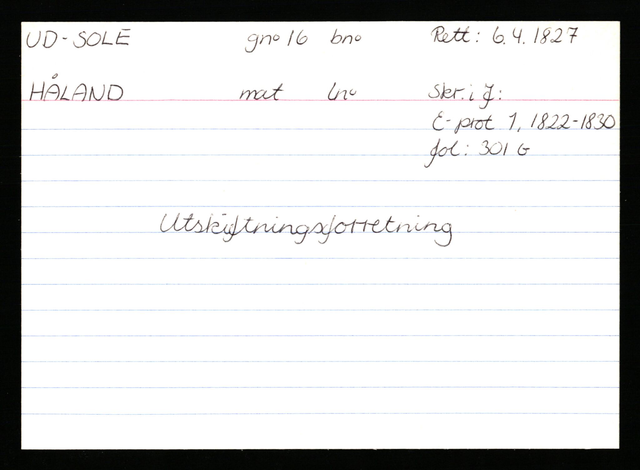Statsarkivet i Stavanger, AV/SAST-A-101971/03/Y/Ym/L0063: Åstedskort sortert etter gårdsnavn: Tørsdal - Utstein kloster, 1600-1950, p. 183