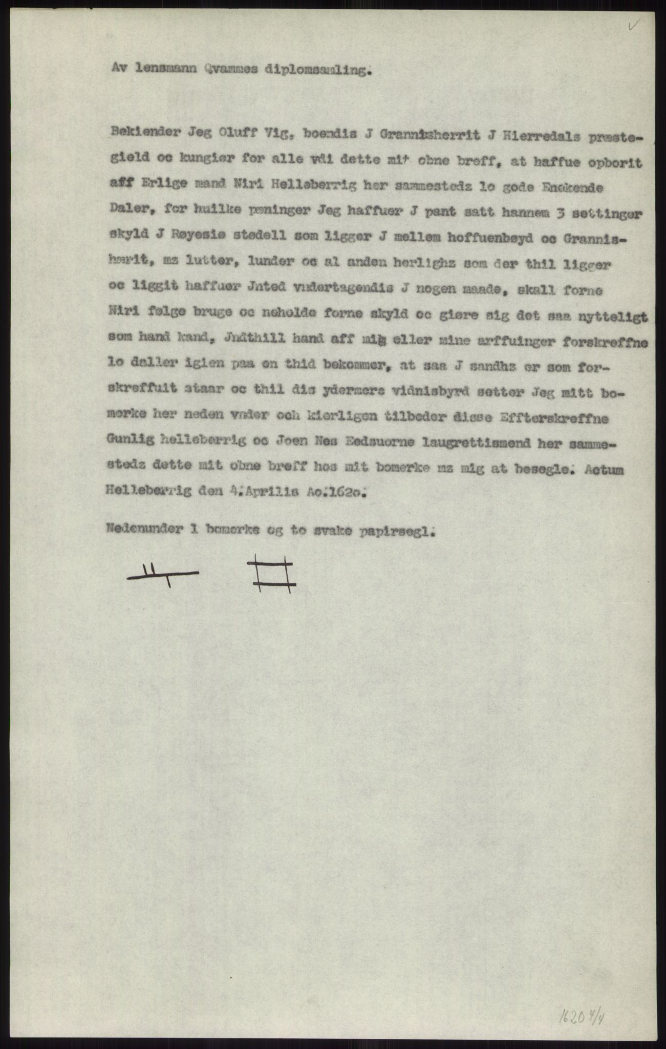 Samlinger til kildeutgivelse, Diplomavskriftsamlingen, AV/RA-EA-4053/H/Ha, p. 1909