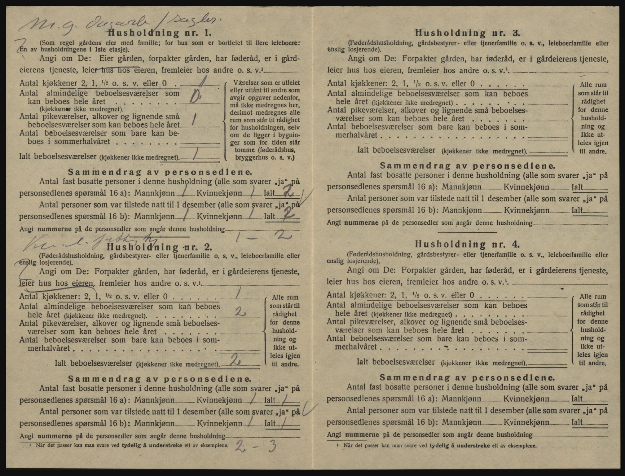 SAO, 1920 census for Glemmen, 1920, p. 1556