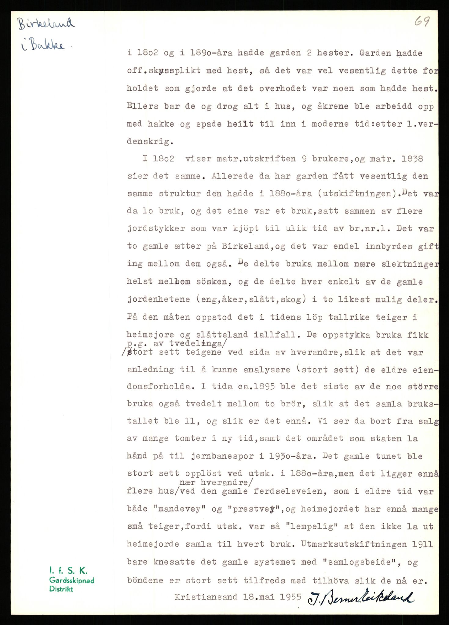 Instituttet for sammenlignende kulturforskning, AV/RA-PA-0424/H/L0169: Eske D159: Manuskripter (1.trykk) distriktsgransking, 1922-1990, p. 464