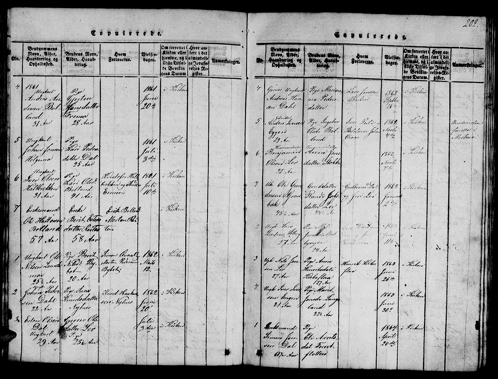 Ministerialprotokoller, klokkerbøker og fødselsregistre - Sør-Trøndelag, AV/SAT-A-1456/693/L1121: Parish register (copy) no. 693C02, 1816-1869, p. 202