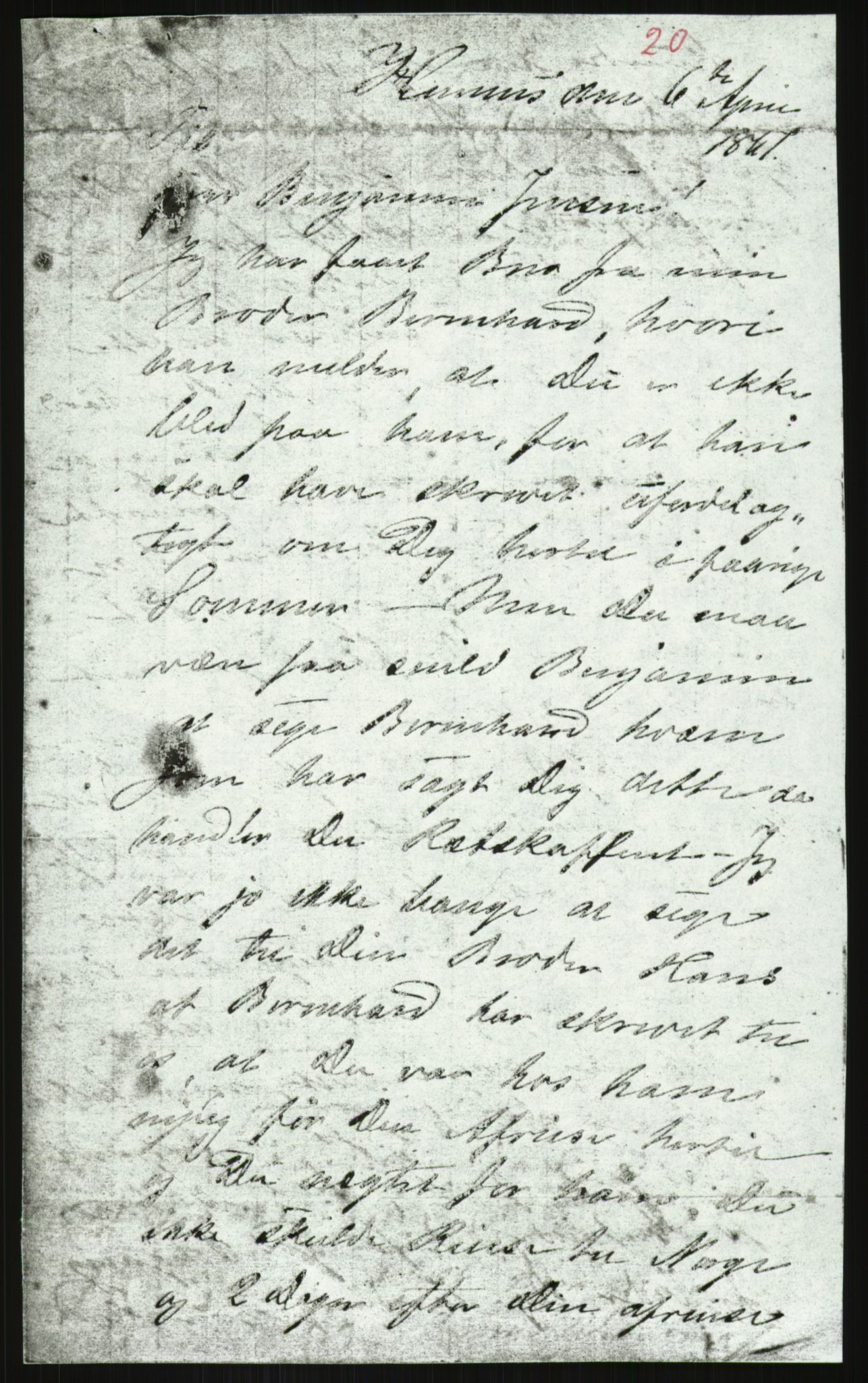 Samlinger til kildeutgivelse, Amerikabrevene, AV/RA-EA-4057/F/L0035: Innlån fra Nordland, 1838-1914, p. 311