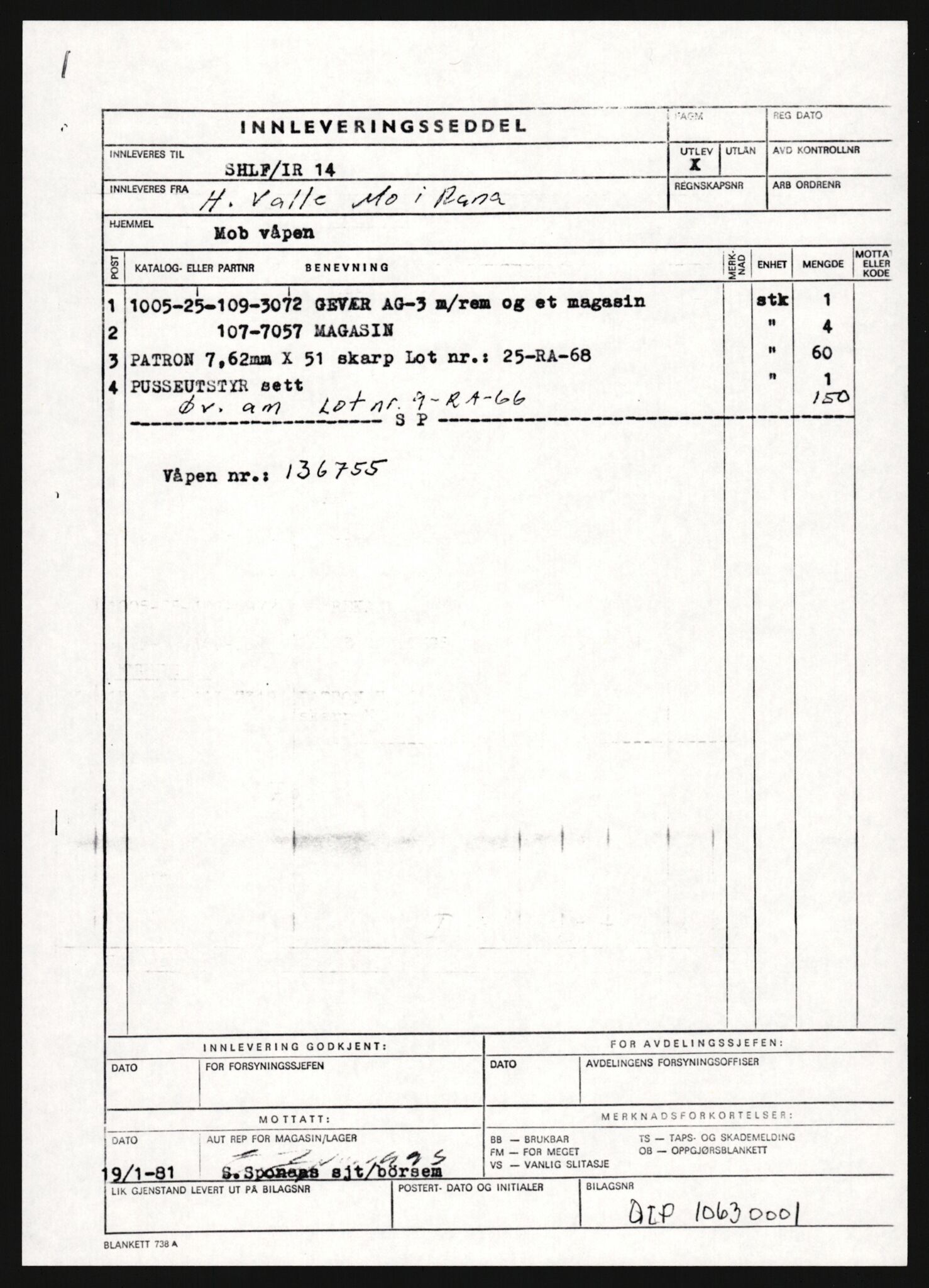 Forsvaret, Sør-Hålogaland landforsvar, AV/RA-RAFA-2552/P/Pa/L0303: Personellmapper for slettet personell, yrkesbefal og vernepliktig befal, født 1917-1920, 1936-1980, p. 451