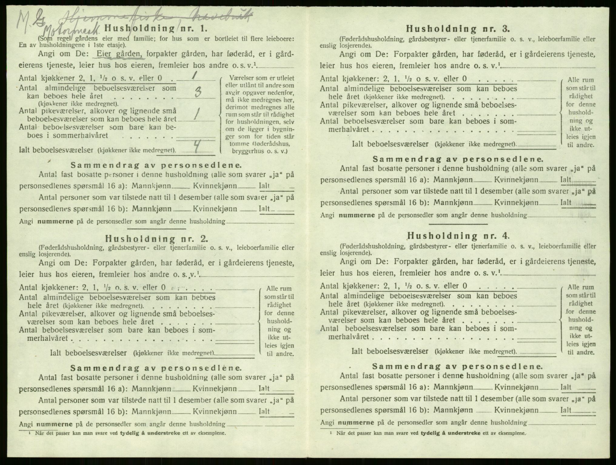 SAKO, 1920 census for Tjøme, 1920, p. 1121