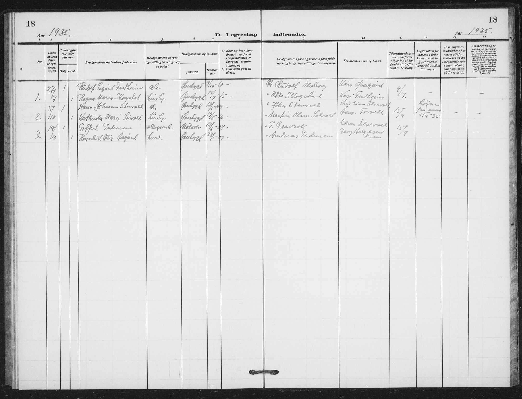 Målselv sokneprestembete, SATØ/S-1311/G/Ga/Gab/L0012klokker: Parish register (copy) no. 12, 1900-1936, p. 18