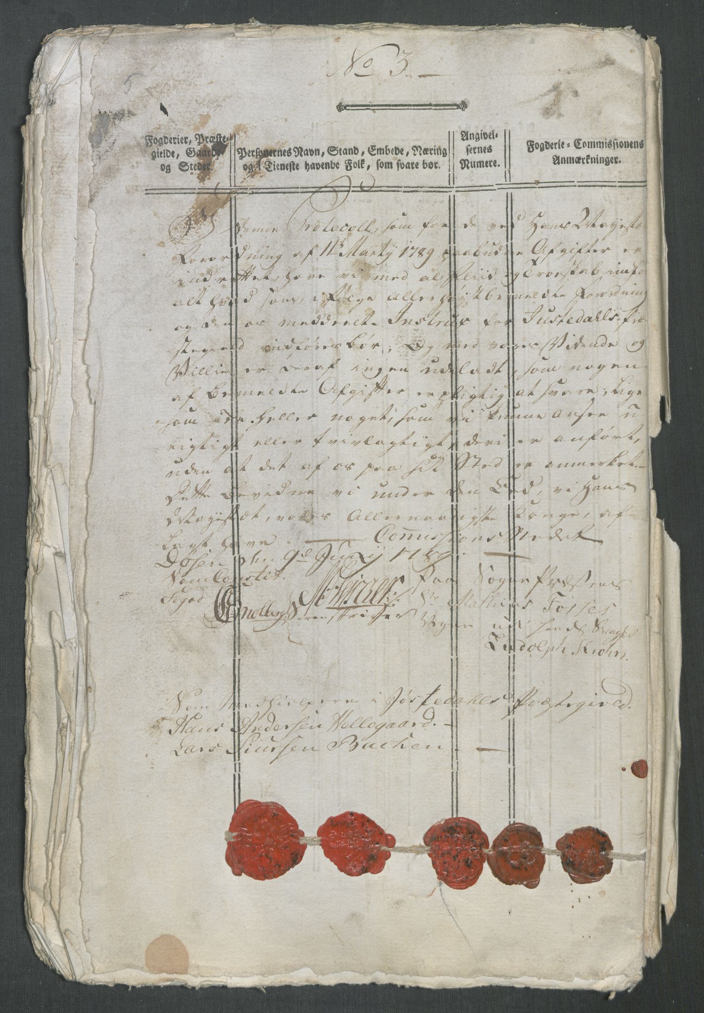 Rentekammeret inntil 1814, Reviderte regnskaper, Mindre regnskaper, AV/RA-EA-4068/Rf/Rfe/L0058: Ytre og Indre Sogn fogderi, 1789, p. 222