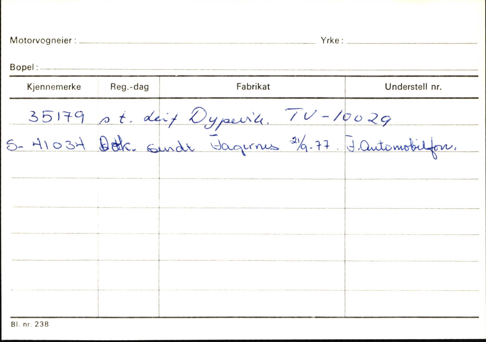 Statens vegvesen, Sogn og Fjordane vegkontor, AV/SAB-A-5301/4/F/L0146: Registerkort Årdal R-Å samt diverse kort, 1945-1975, p. 1504