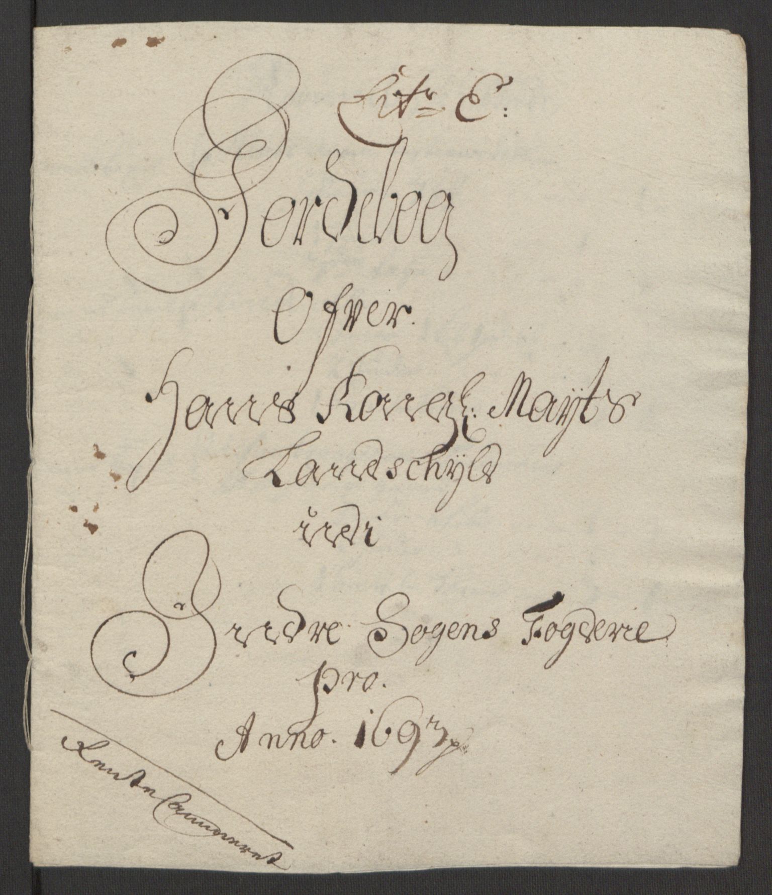 Rentekammeret inntil 1814, Reviderte regnskaper, Fogderegnskap, RA/EA-4092/R52/L3307: Fogderegnskap Sogn, 1693-1694, p. 121