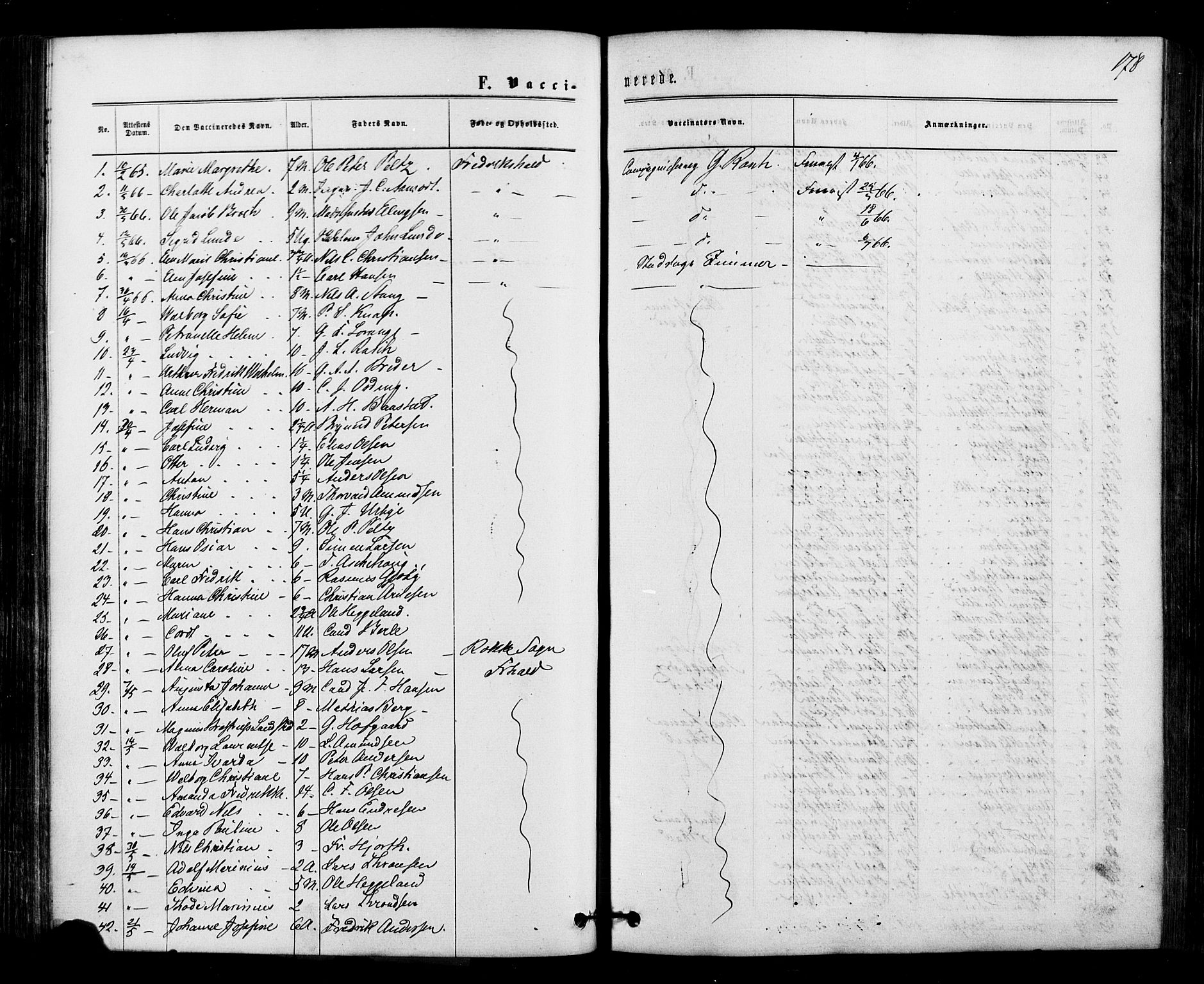 Halden prestekontor Kirkebøker, AV/SAO-A-10909/F/Fa/L0010: Parish register (official) no. I 10, 1866-1877, p. 178