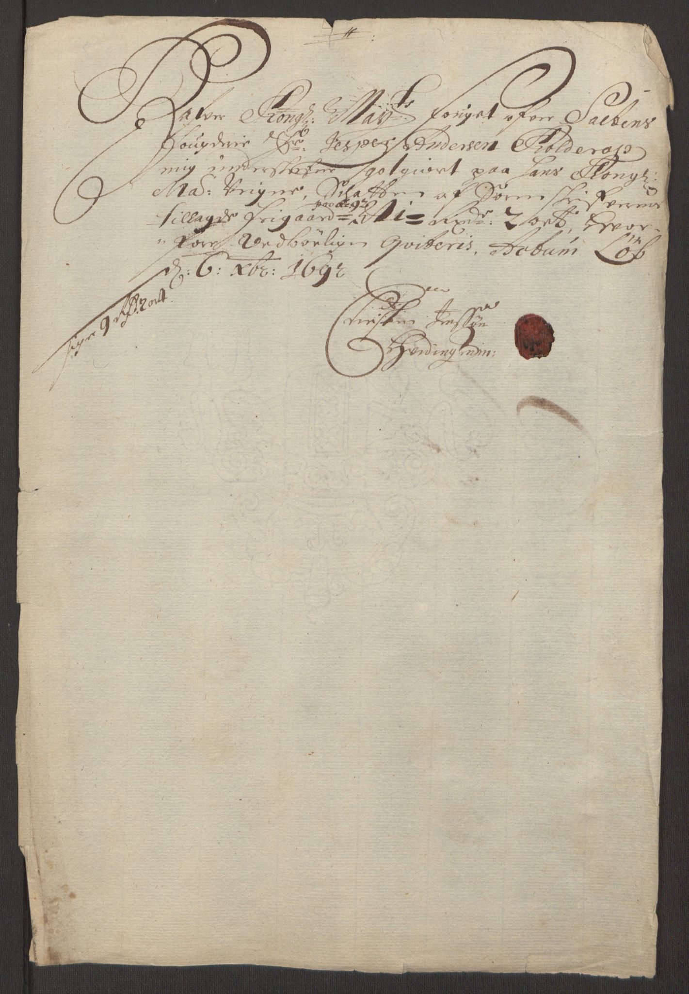 Rentekammeret inntil 1814, Reviderte regnskaper, Fogderegnskap, AV/RA-EA-4092/R66/L4577: Fogderegnskap Salten, 1691-1693, p. 244