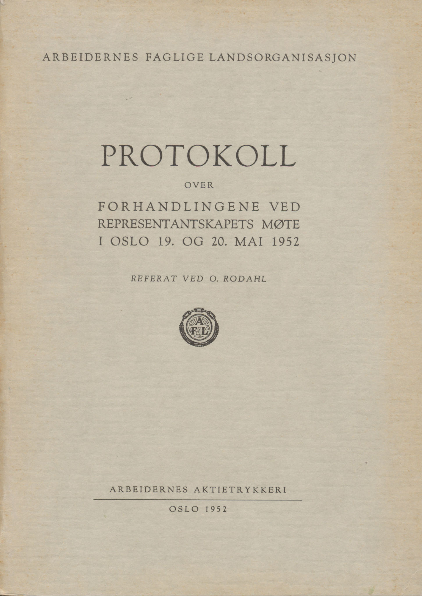 Landsorganisasjonen i Norge, AAB/ARK-1579, 1911-1953, p. 1140