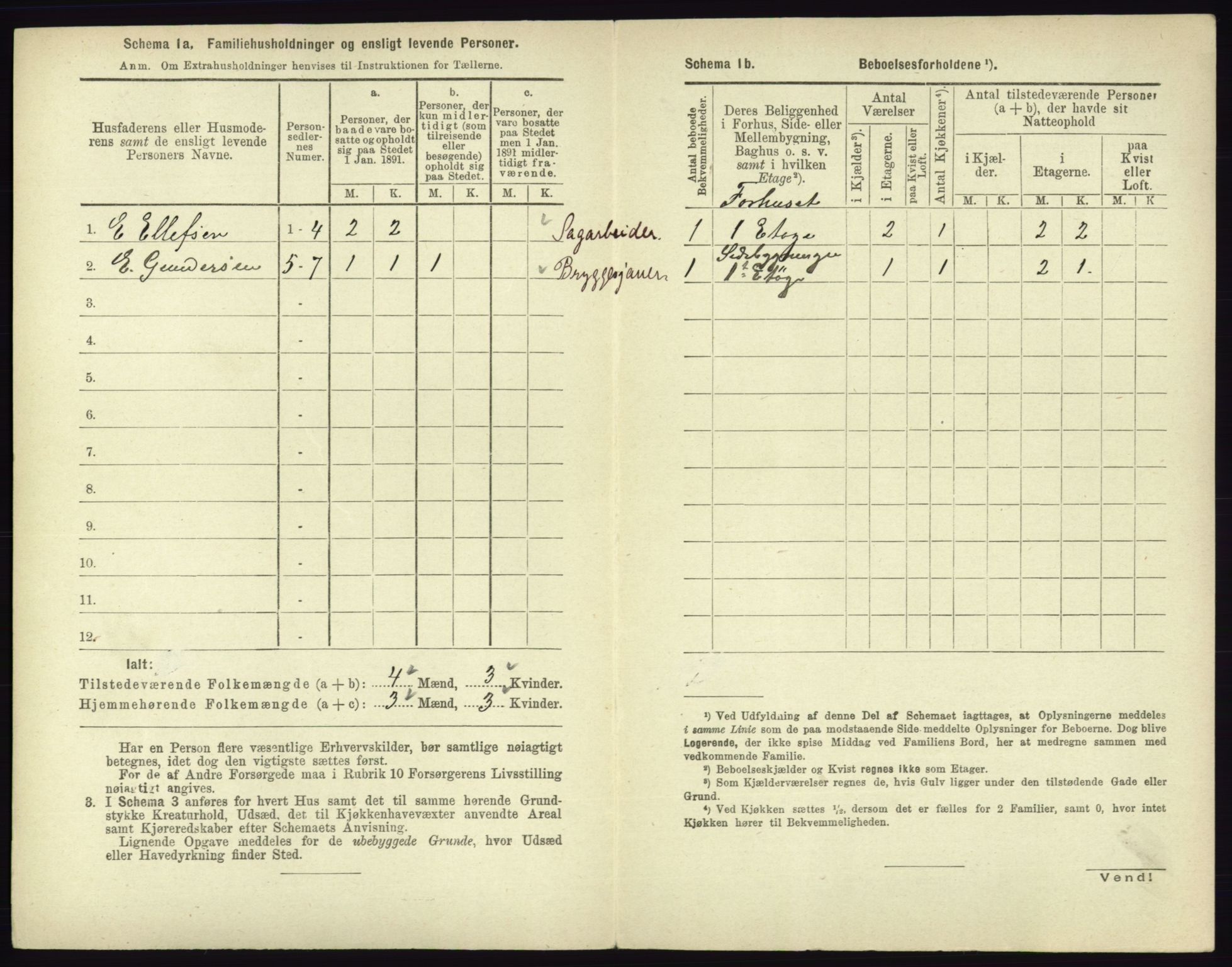 RA, 1891 census for 0602 Drammen, 1891, p. 3000