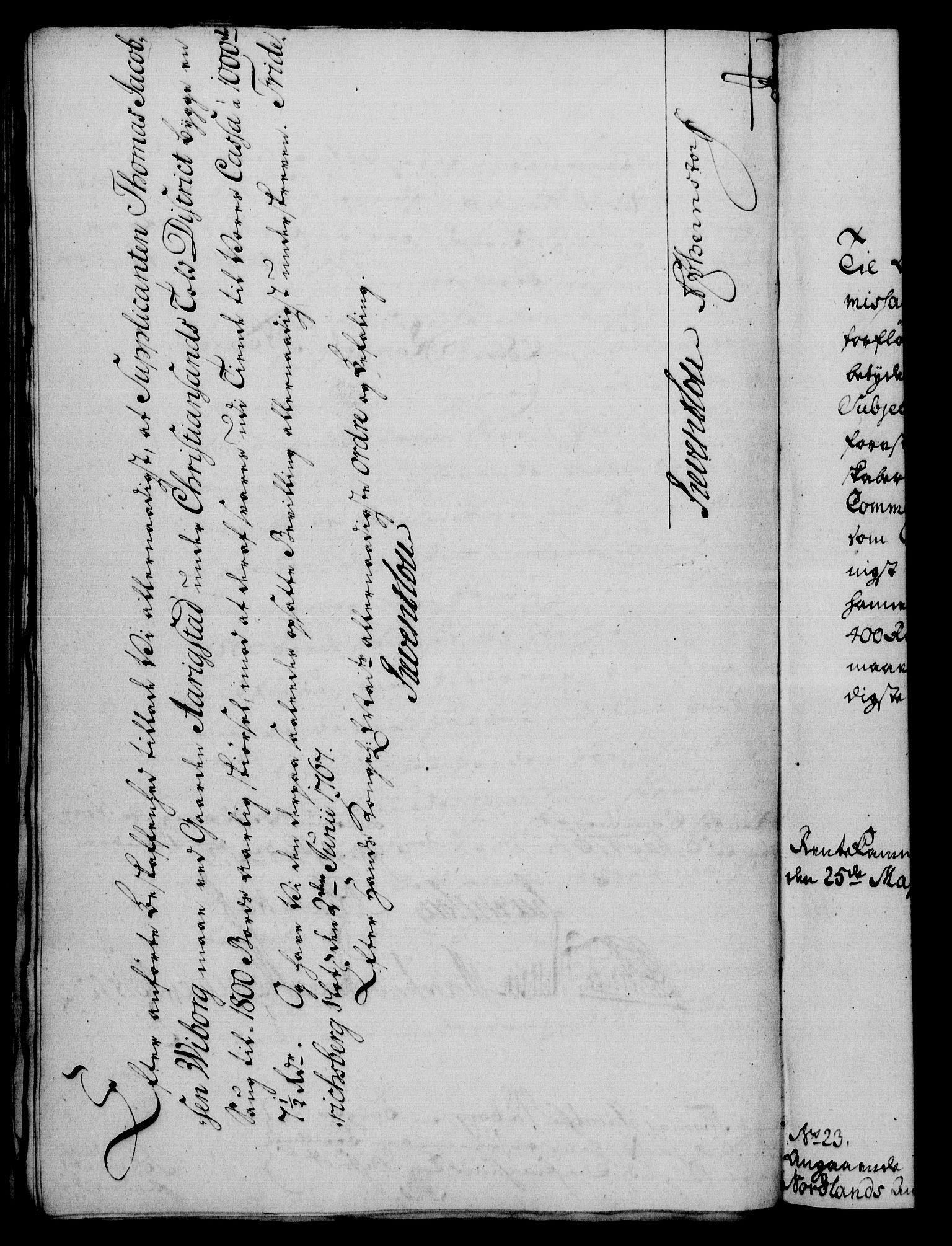 Rentekammeret, Kammerkanselliet, RA/EA-3111/G/Gf/Gfa/L0049: Norsk relasjons- og resolusjonsprotokoll (merket RK 52.49), 1767, p. 154
