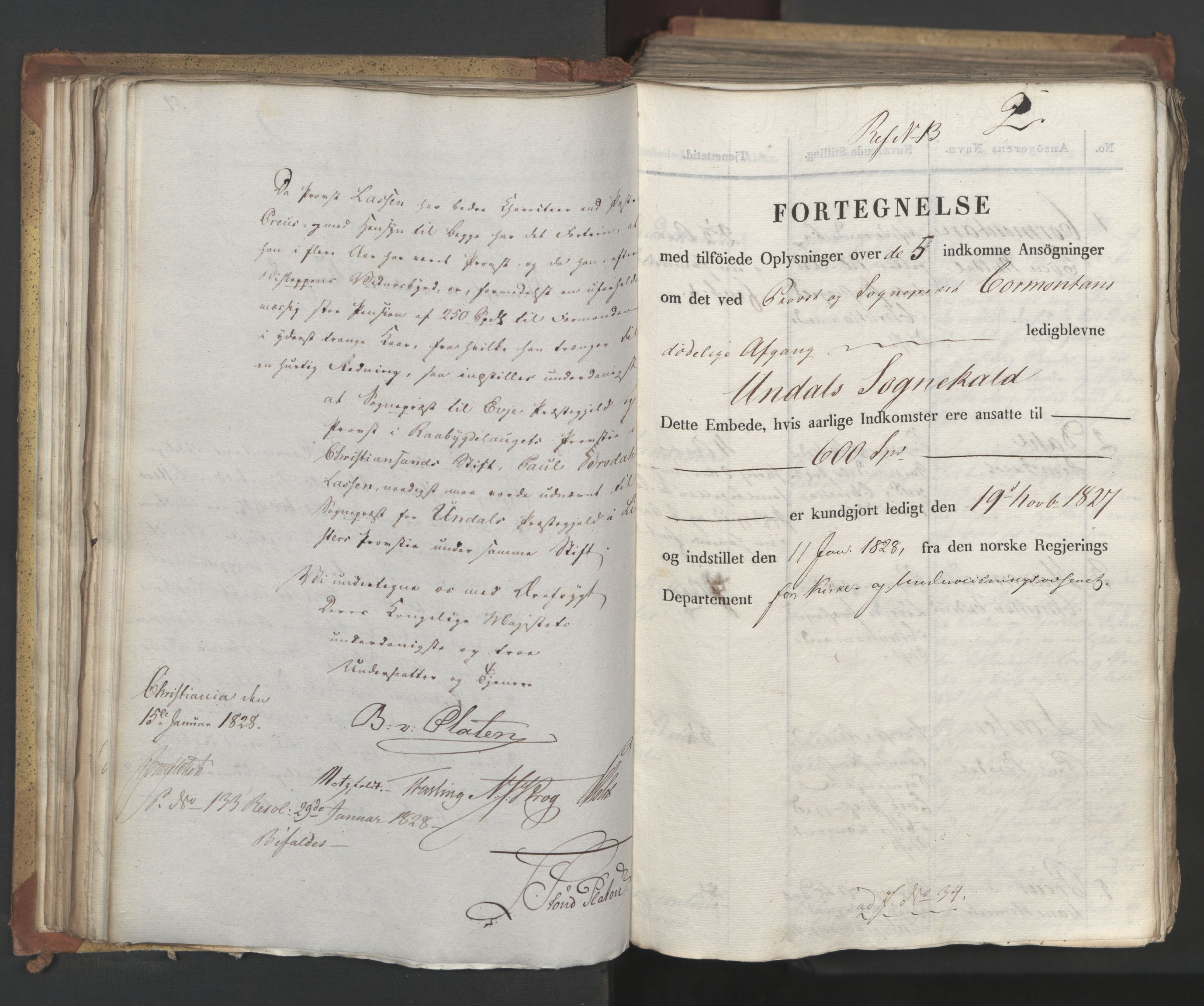 Statsrådsavdelingen i Stockholm, AV/RA-S-1003/D/Da/L0054: Regjeringsinnstillinger nr. 1-230, 1828, p. 112