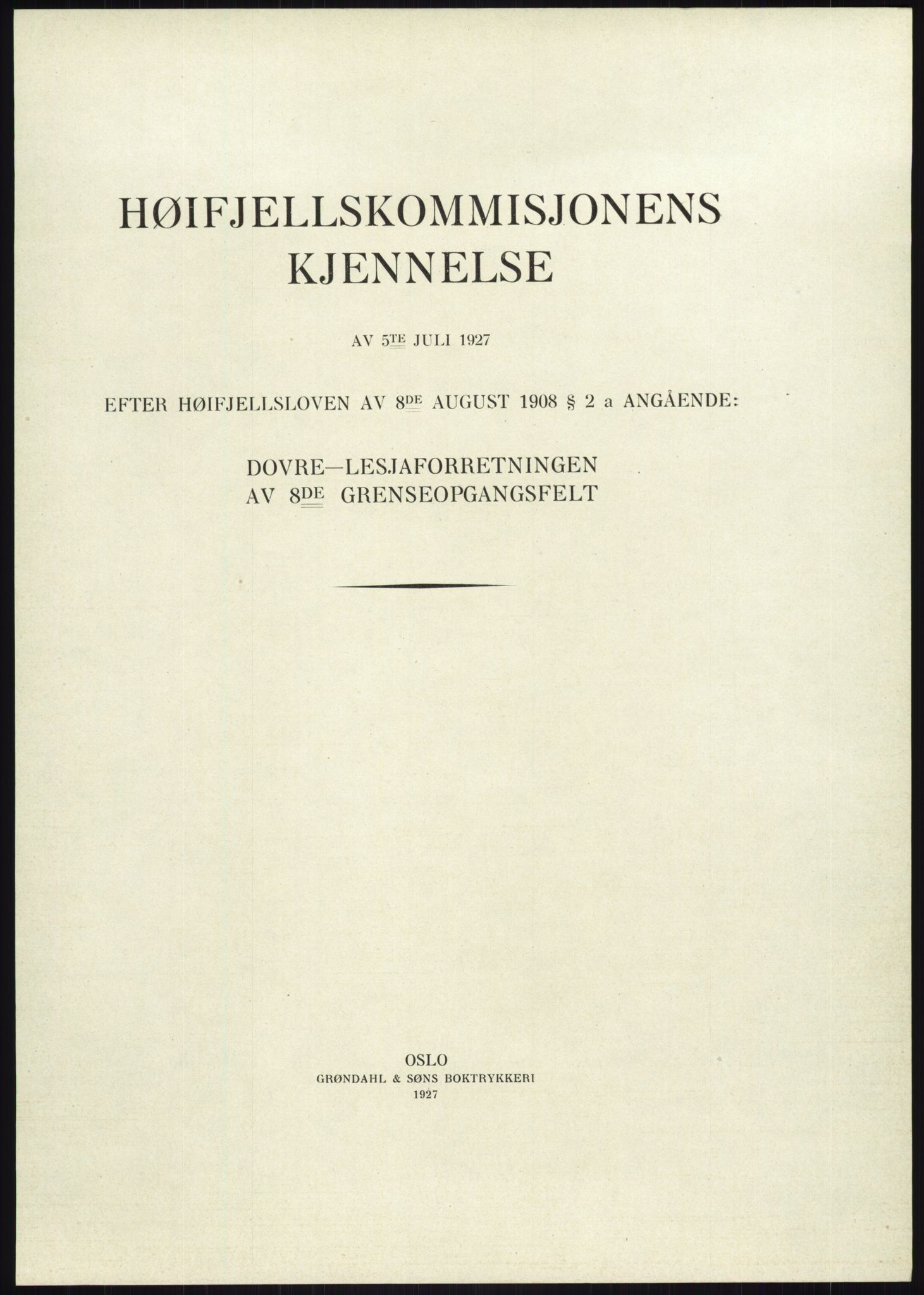 Høyfjellskommisjonen, AV/RA-S-1546/X/Xa/L0001: Nr. 1-33, 1909-1953, p. 3673