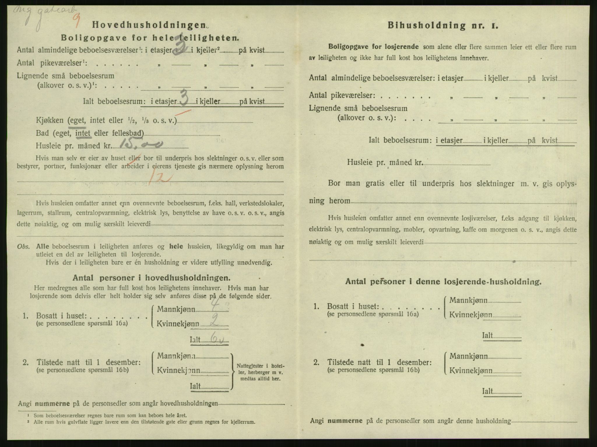 SAT, 1920 census for Steinkjer, 1920, p. 1123