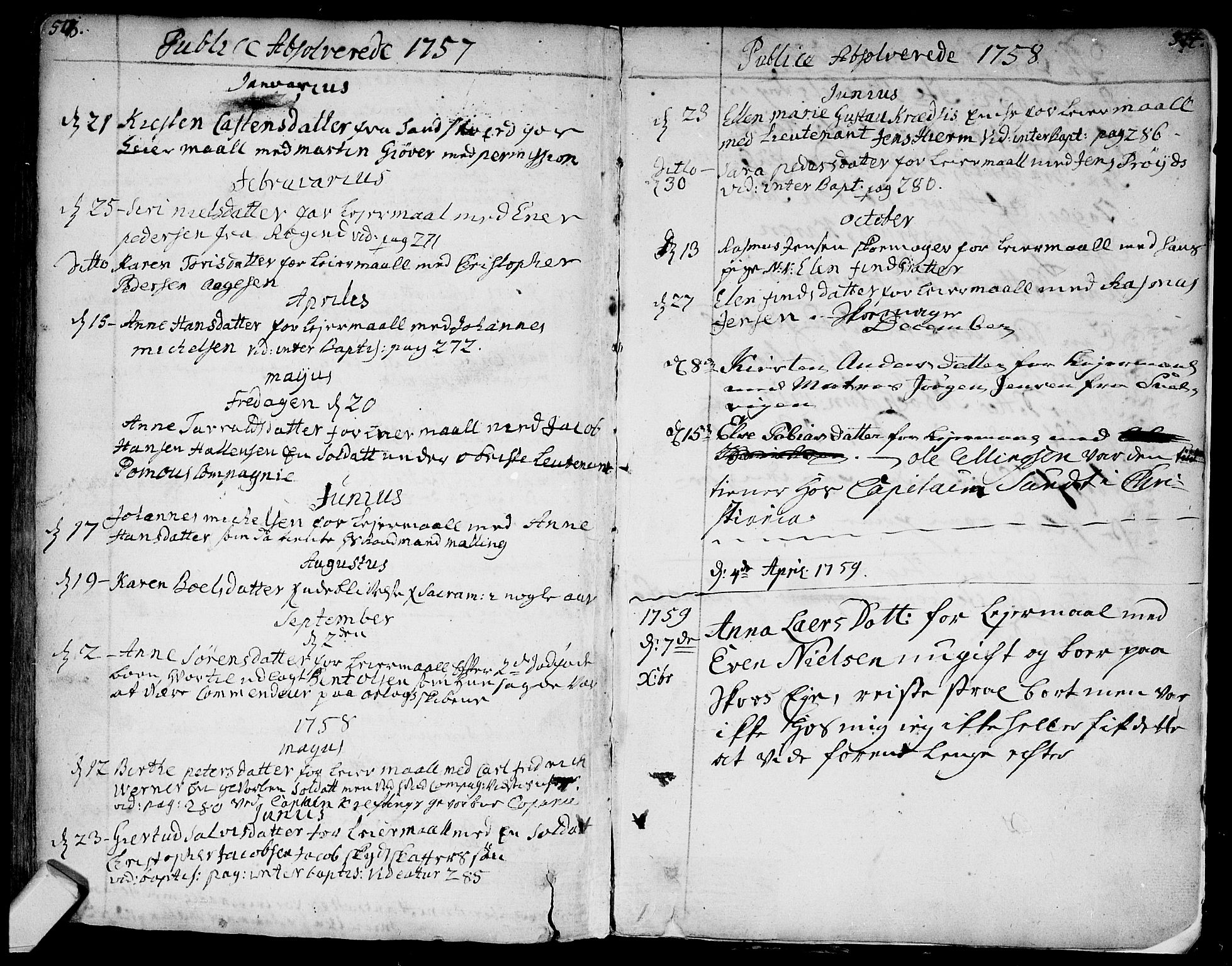 Bragernes kirkebøker, SAKO/A-6/F/Fa/L0004: Parish register (official) no. I 4, 1734-1759, p. 513-514