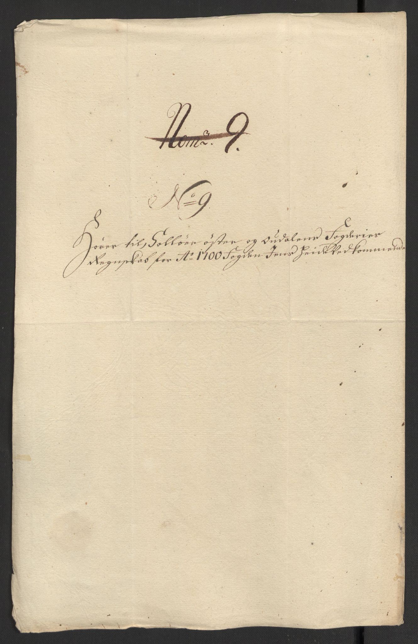 Rentekammeret inntil 1814, Reviderte regnskaper, Fogderegnskap, RA/EA-4092/R13/L0838: Fogderegnskap Solør, Odal og Østerdal, 1700, p. 193