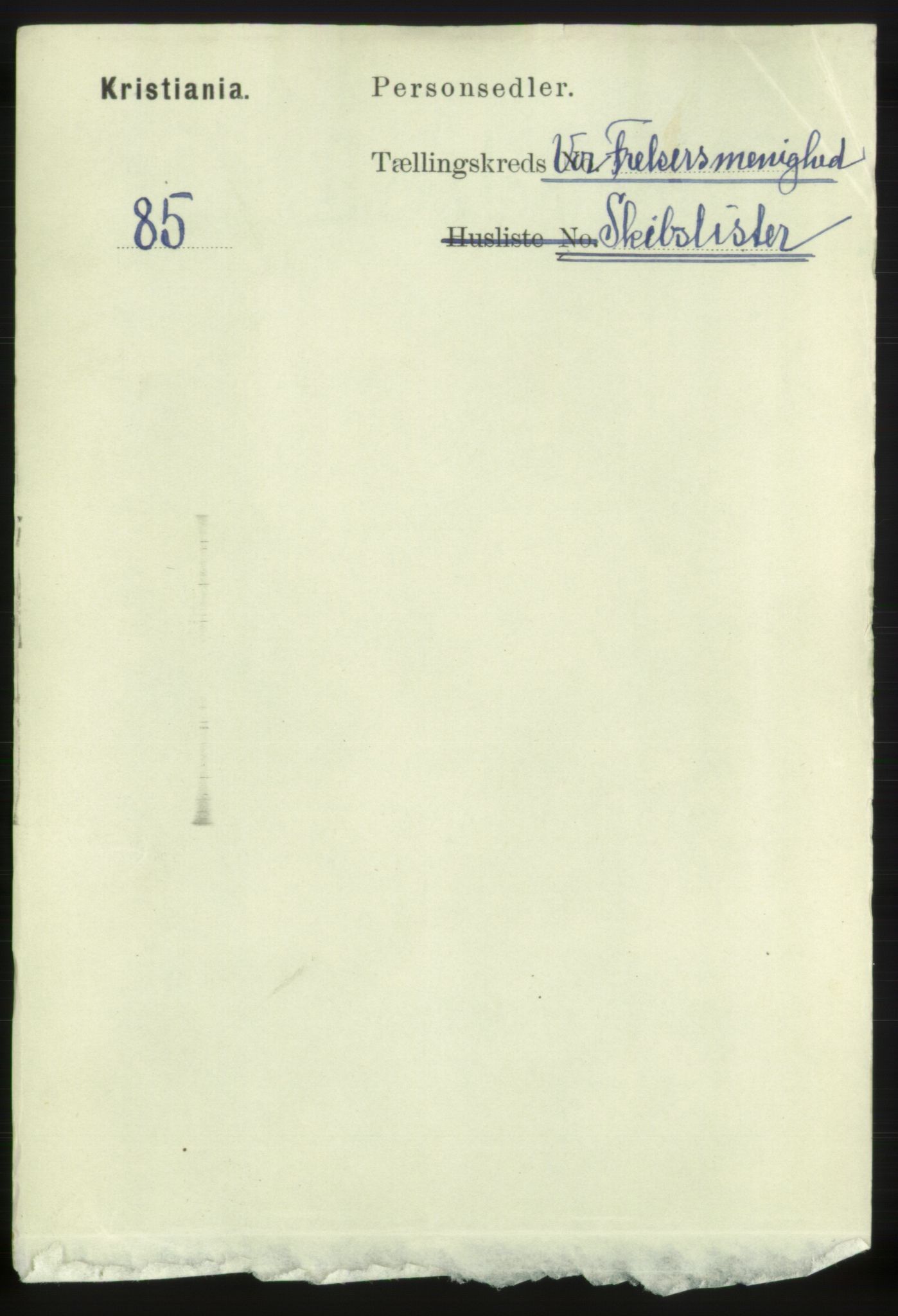 RA, 1891 census for 0301 Kristiania, 1891, p. 12834