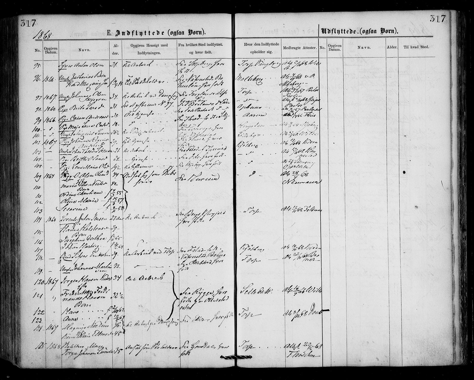 Borge prestekontor Kirkebøker, AV/SAO-A-10903/F/Fa/L0006: Parish register (official) no. I 6, 1861-1874, p. 317