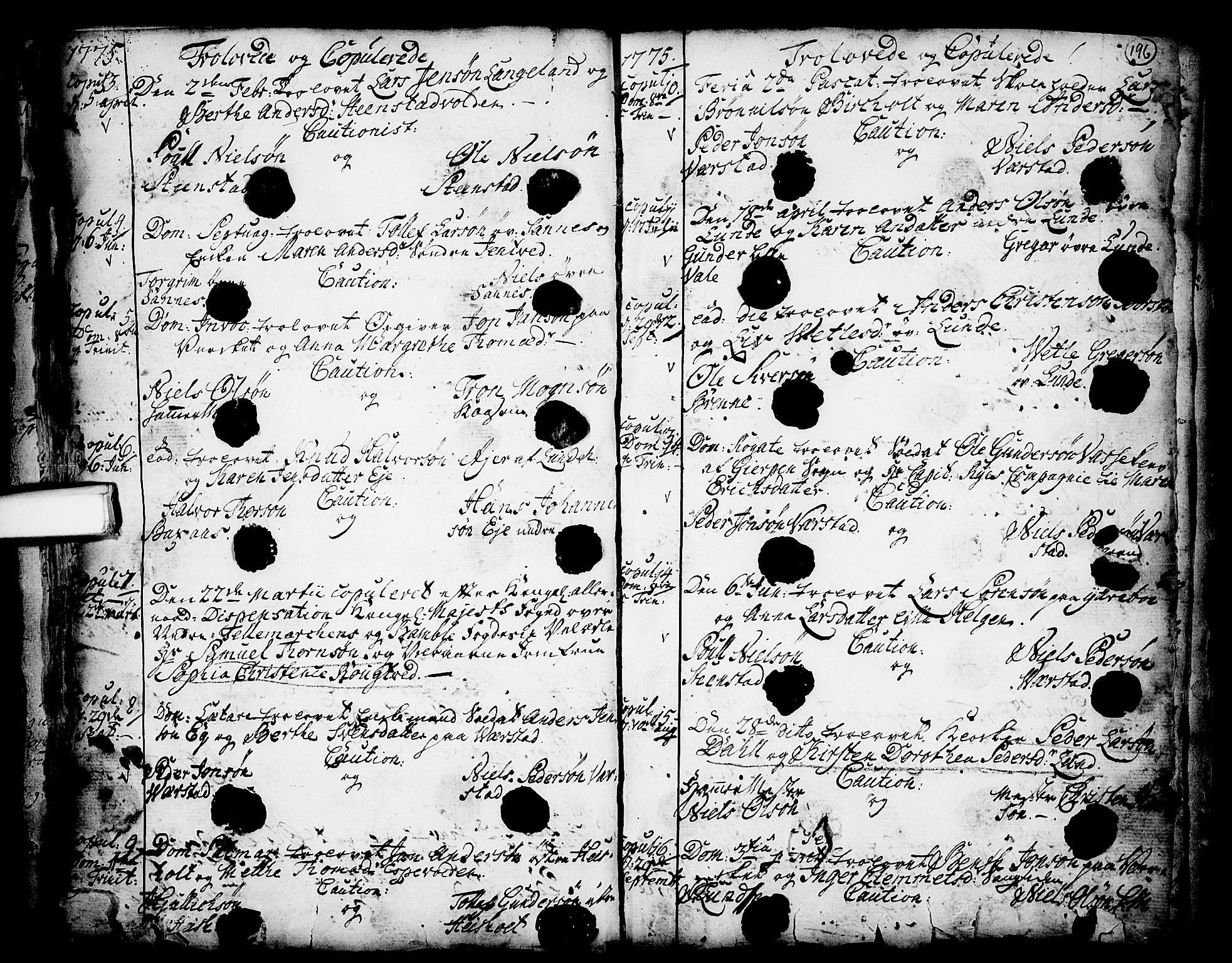 Holla kirkebøker, SAKO/A-272/F/Fa/L0001: Parish register (official) no. 1, 1717-1779, p. 196