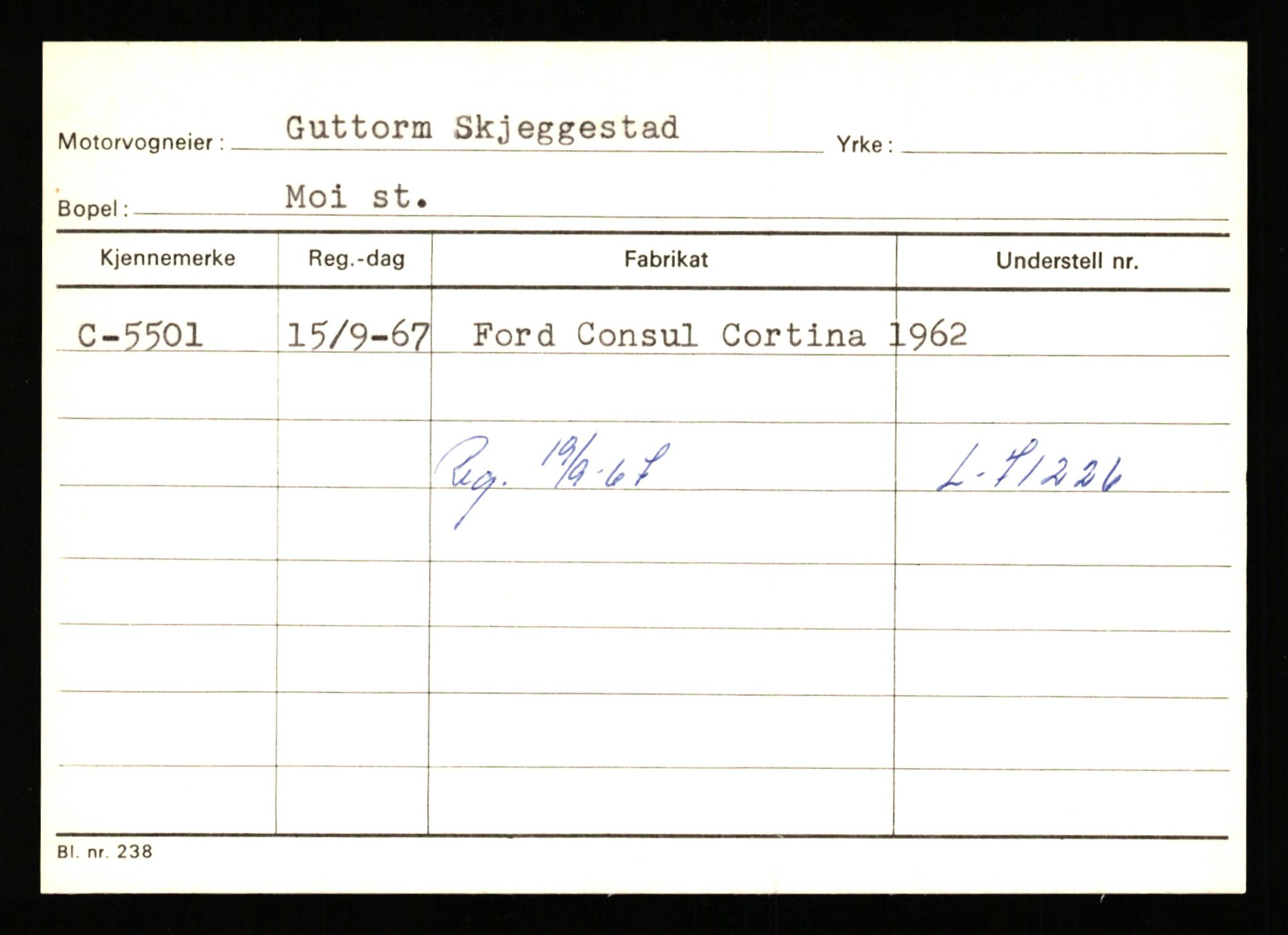 Stavanger trafikkstasjon, AV/SAST-A-101942/0/G/L0001: Registreringsnummer: 0 - 5782, 1930-1971, p. 3261
